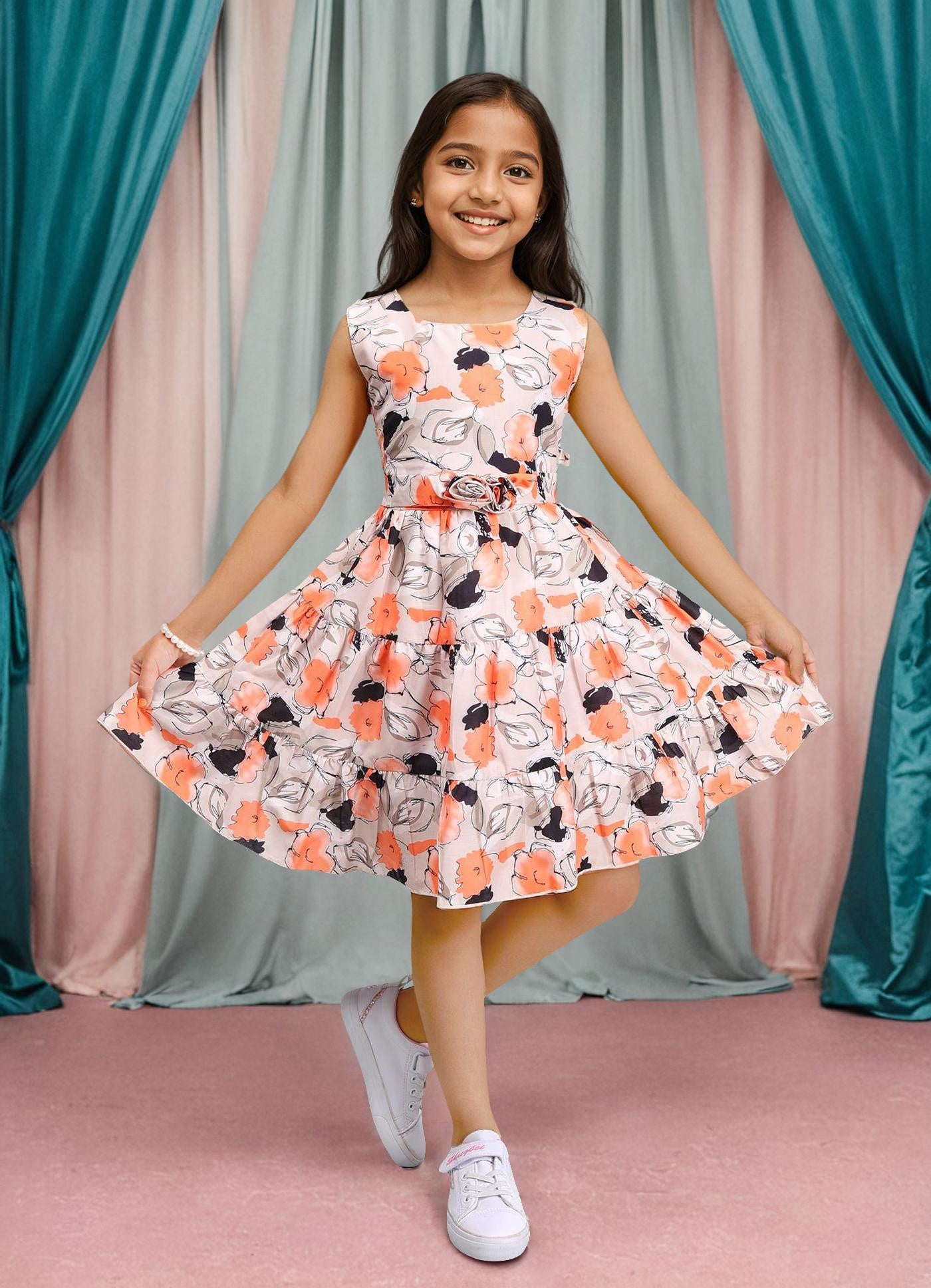 Adorable Digital Print Frock