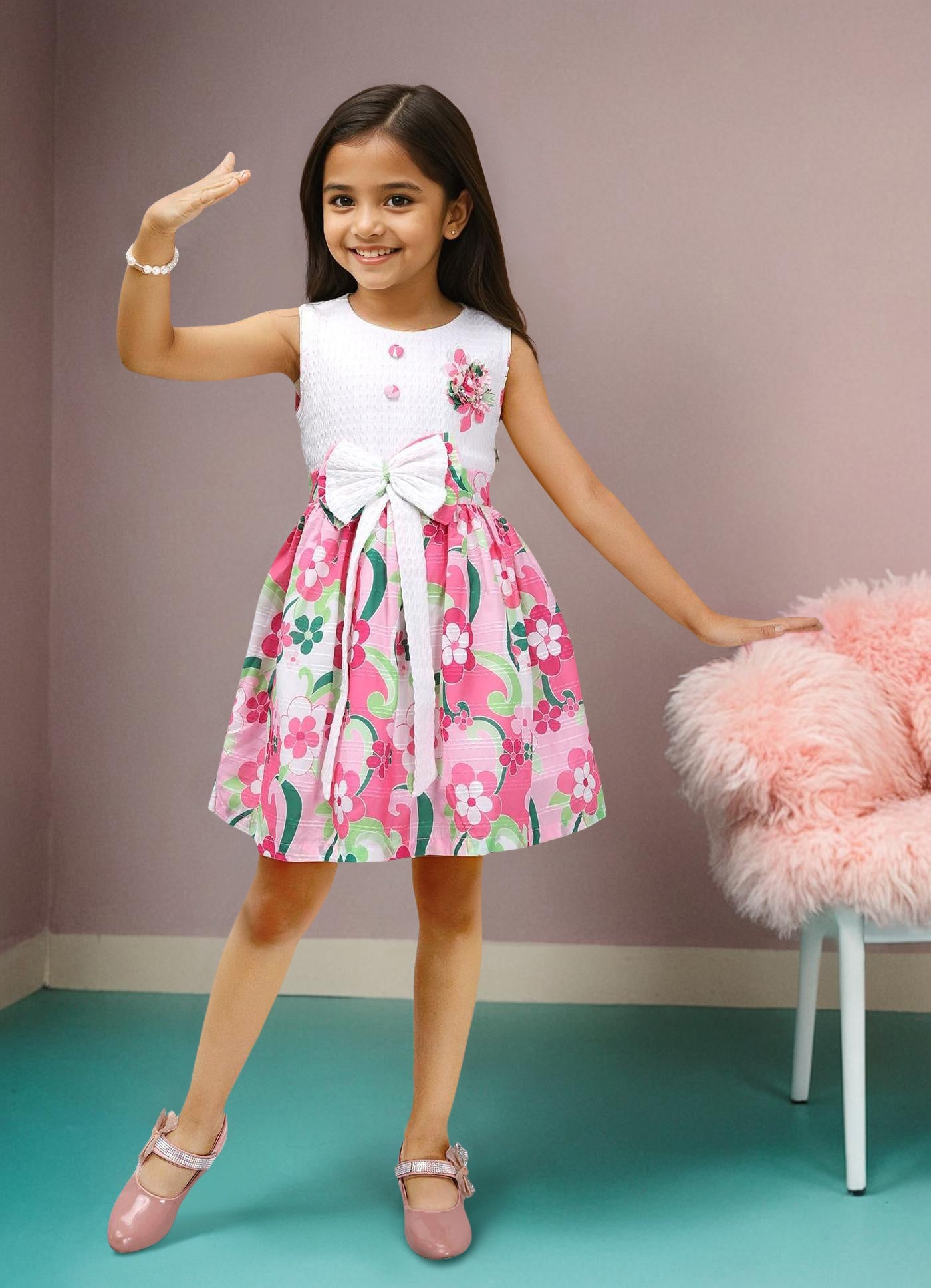 Delightful Digital Frock