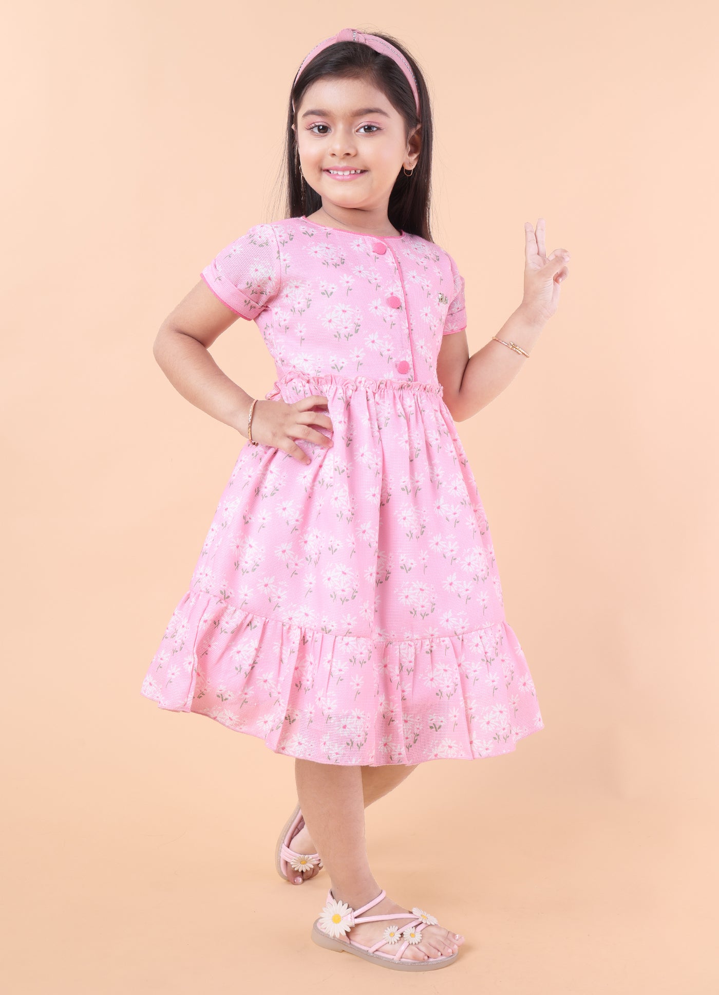 Floral Pink Dress