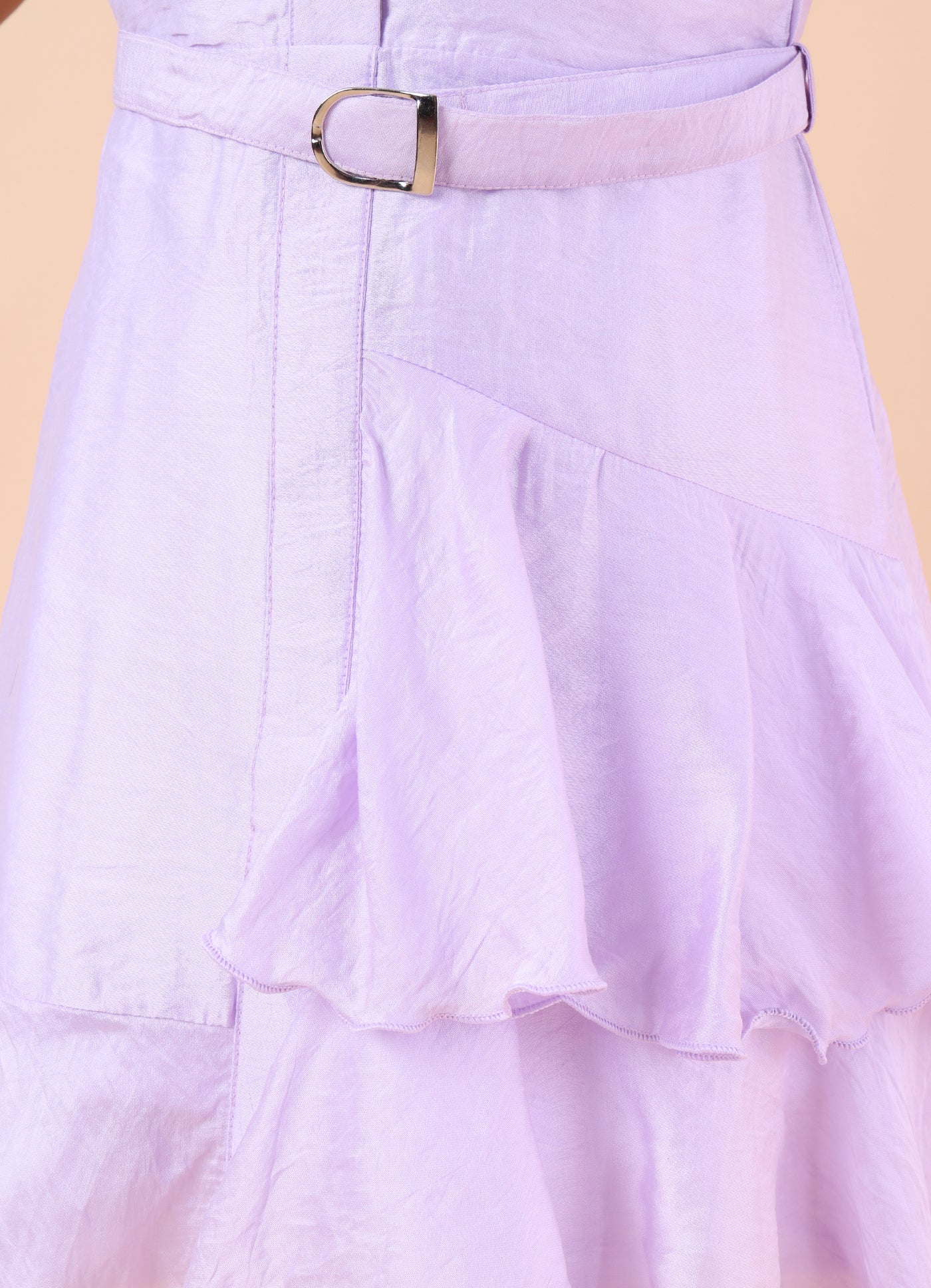 Pastel Breeze Ruffle Dress