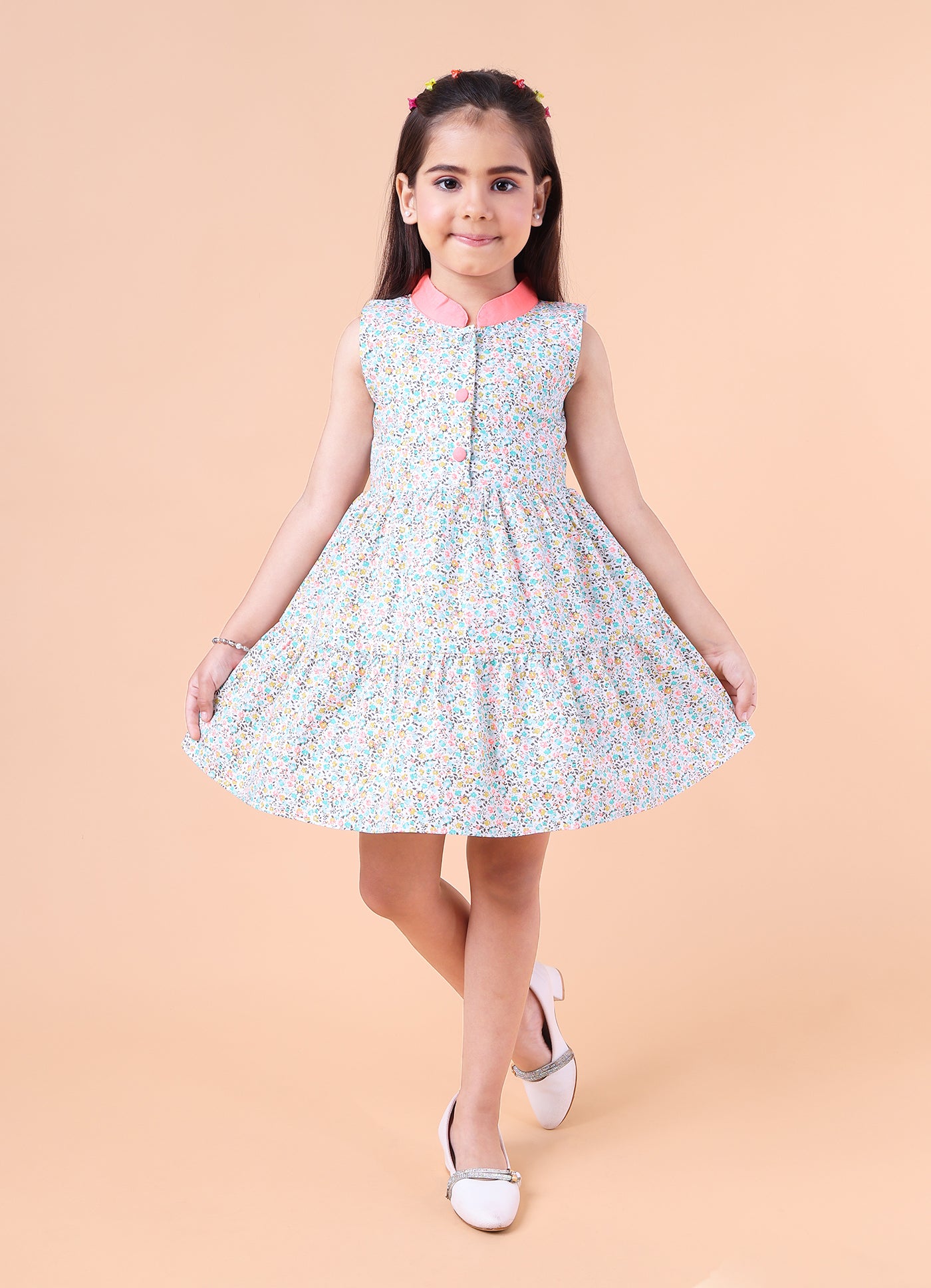 Digital Print Neon Dress