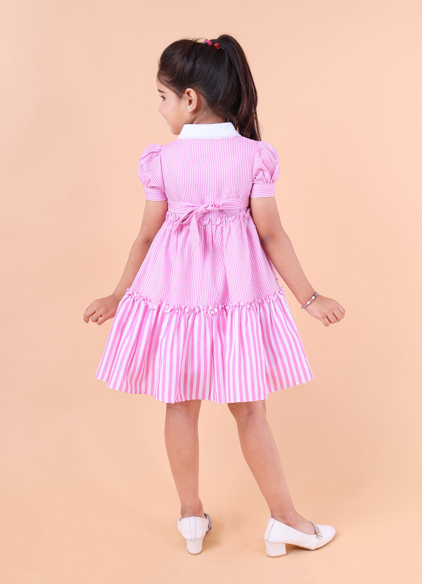 Shirt Striped Dress