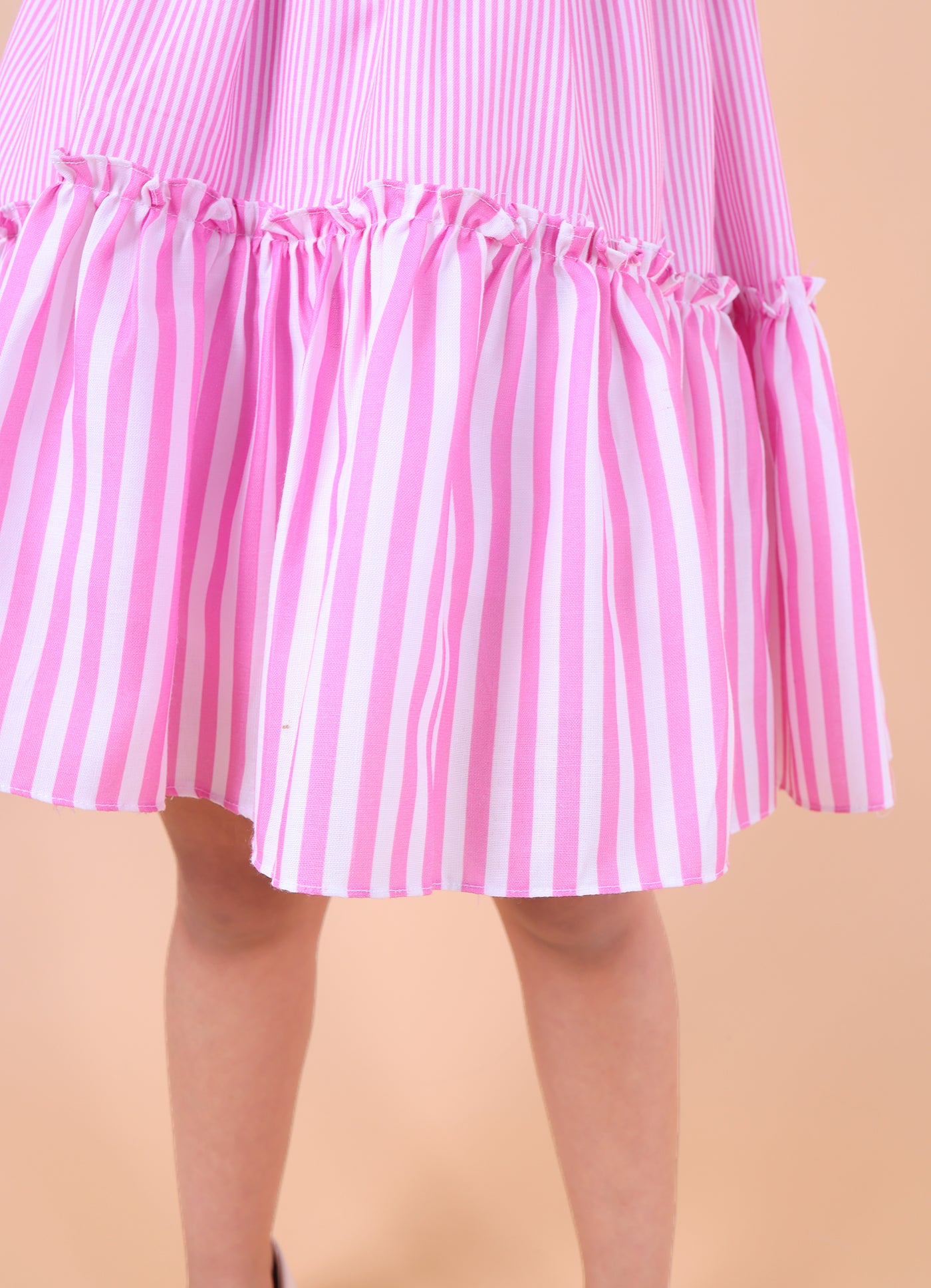 Shirt Striped Dress