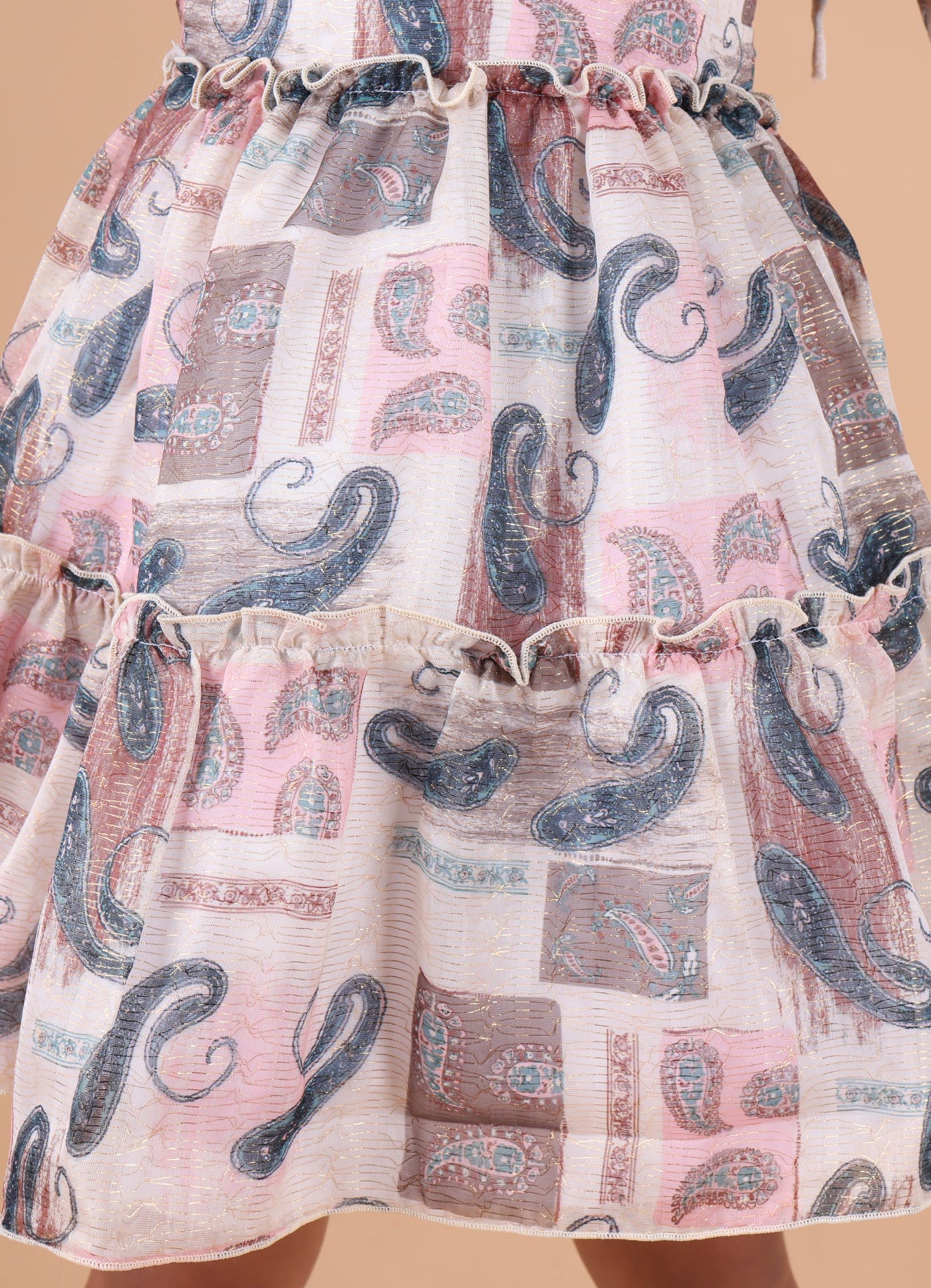 Printed Chiffon Dress