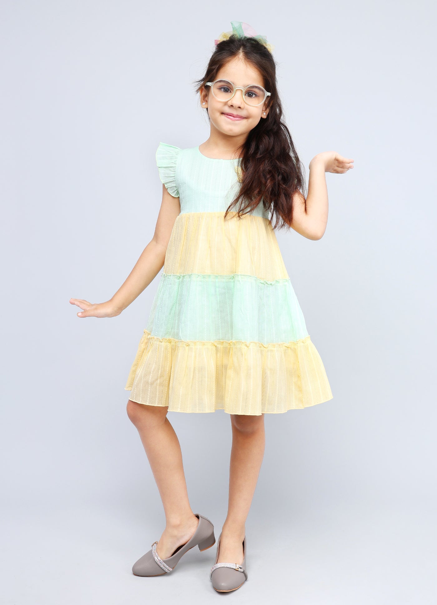 Playful Back Tie Frock