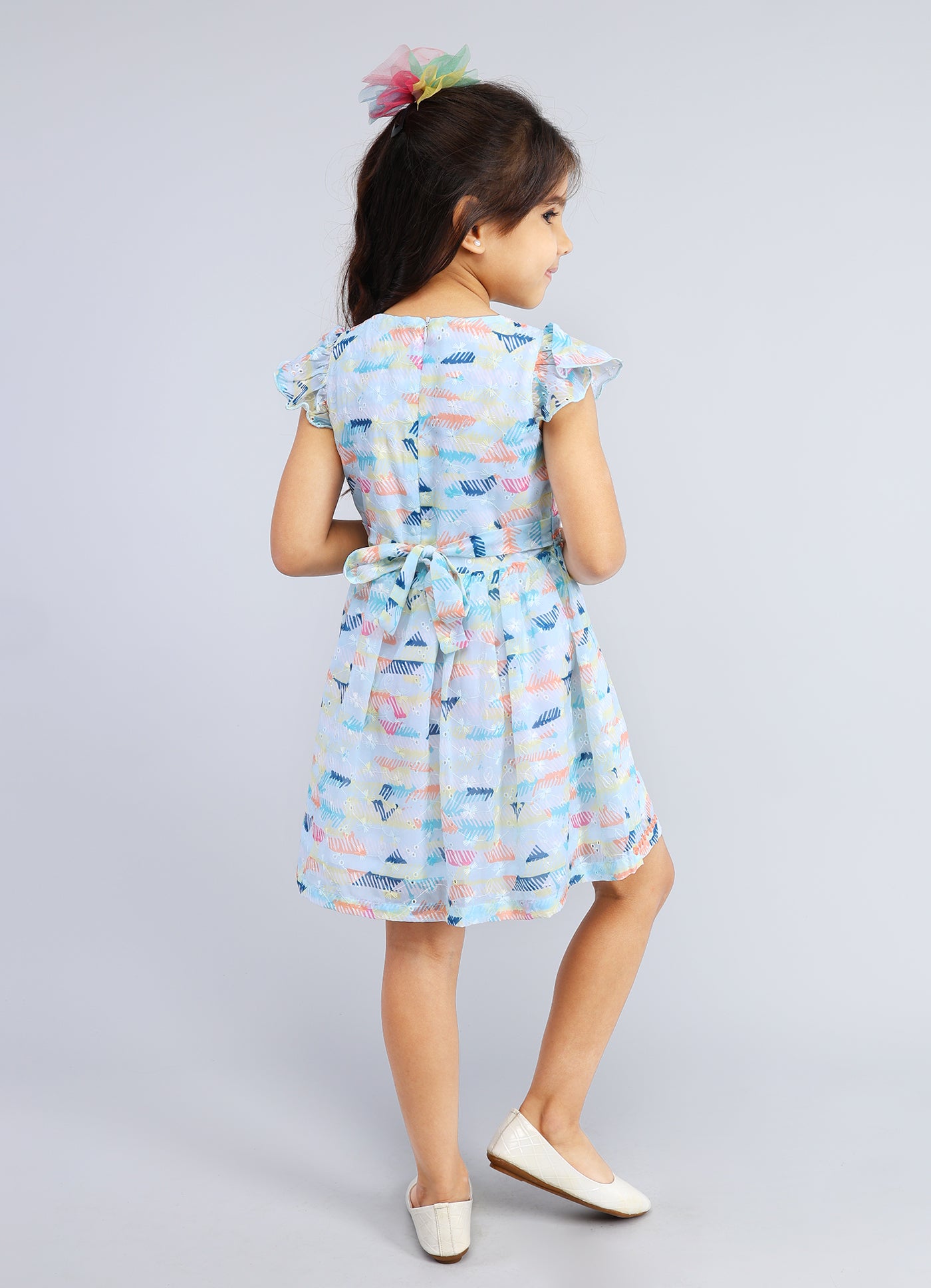 Colorful Print Dress