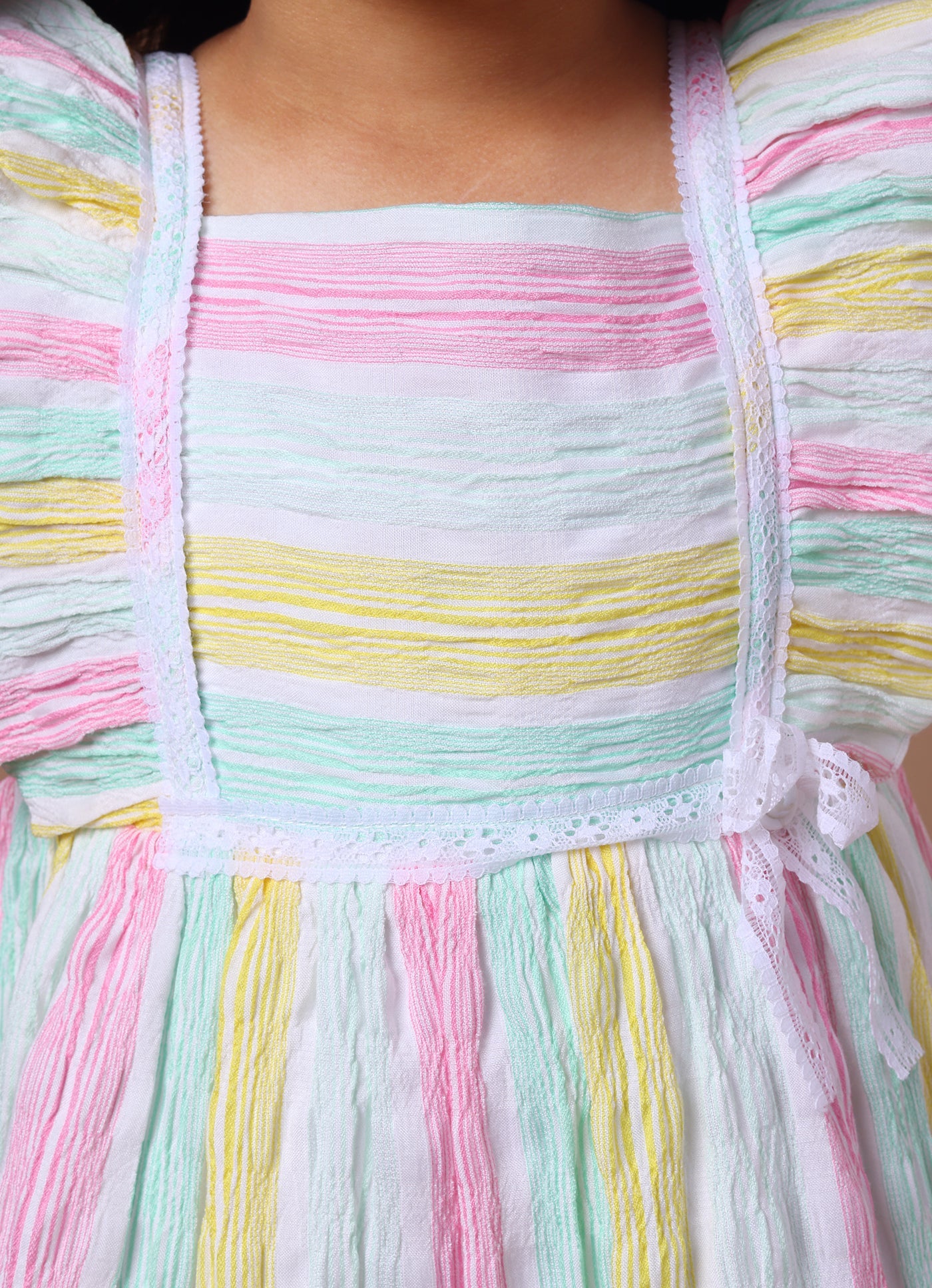 Bright Striped Dress