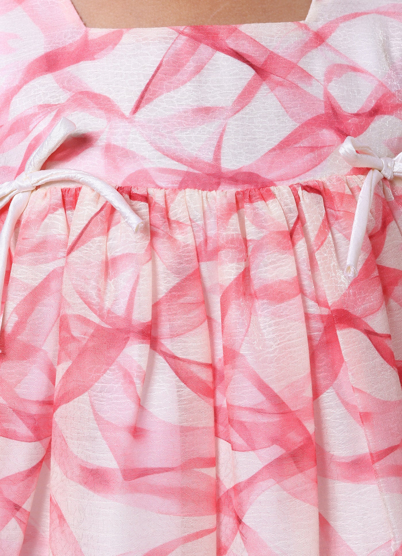 Shimmer Printed Dress