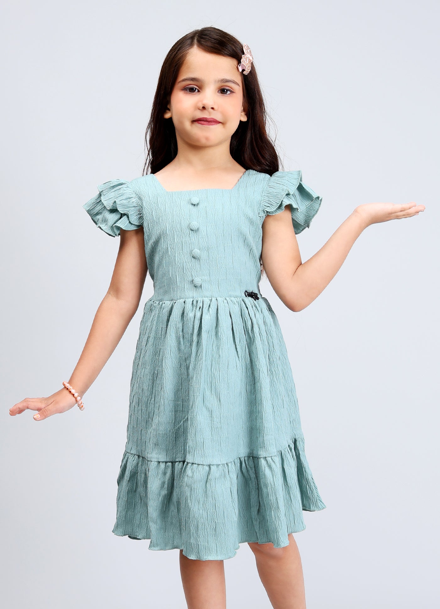 Classic Solid Color Frock