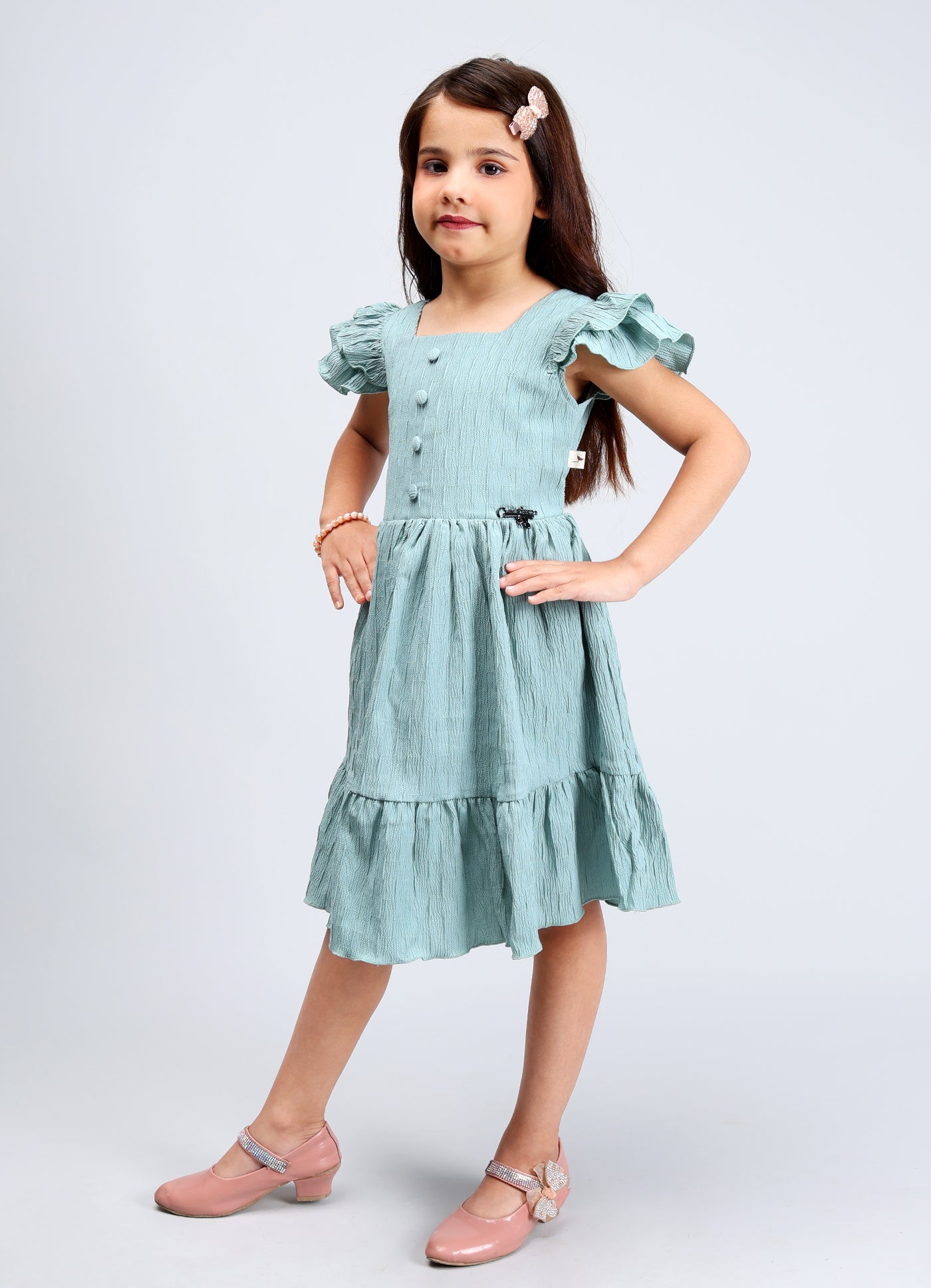 Classic Solid Color Frock