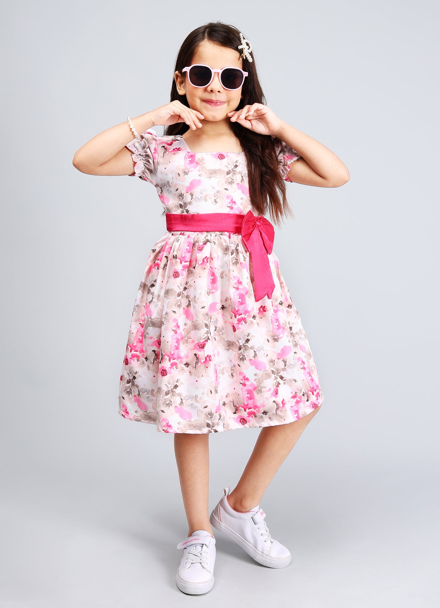 Charming Digital Print Frock