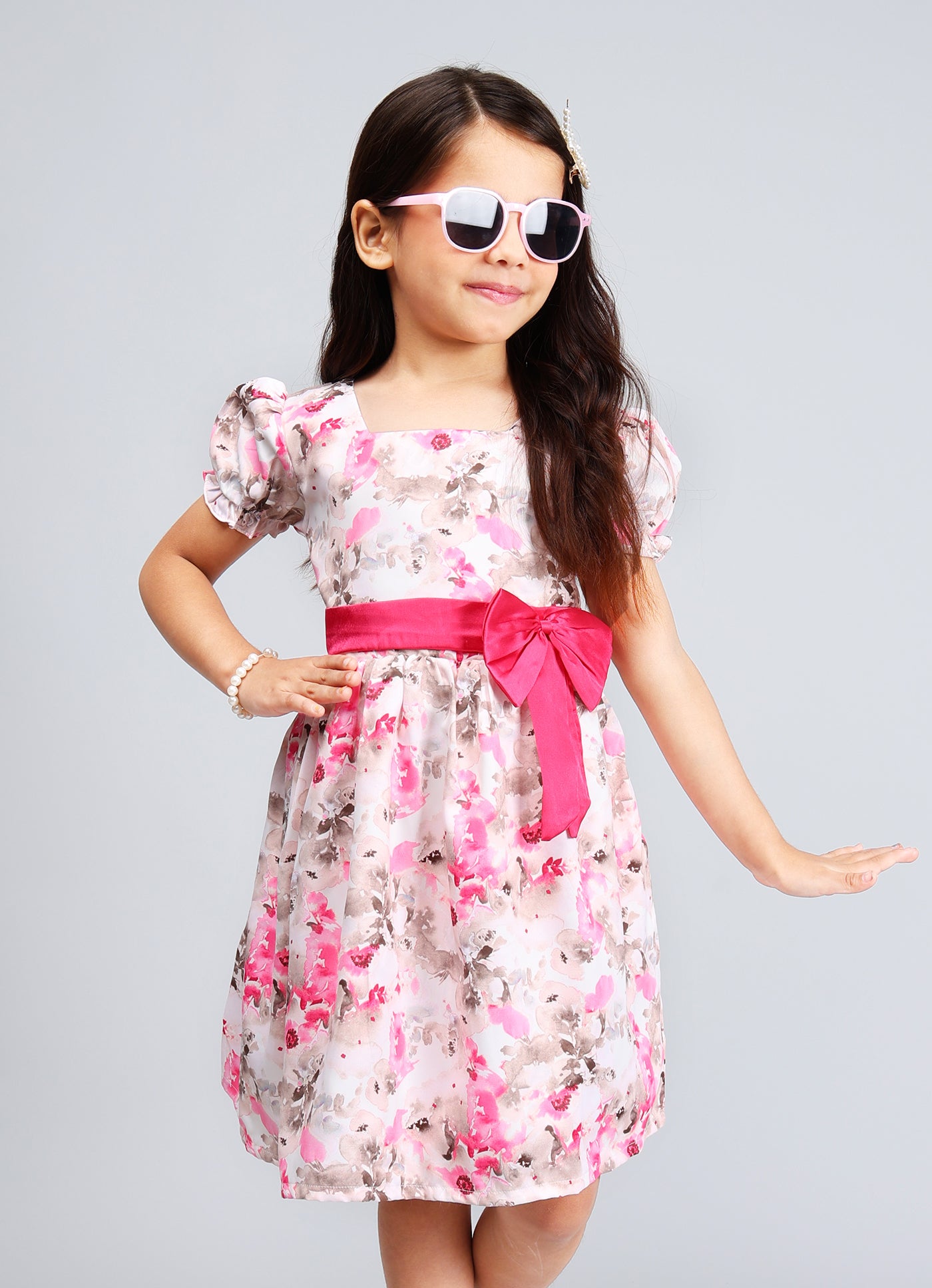 Charming Digital Print Frock