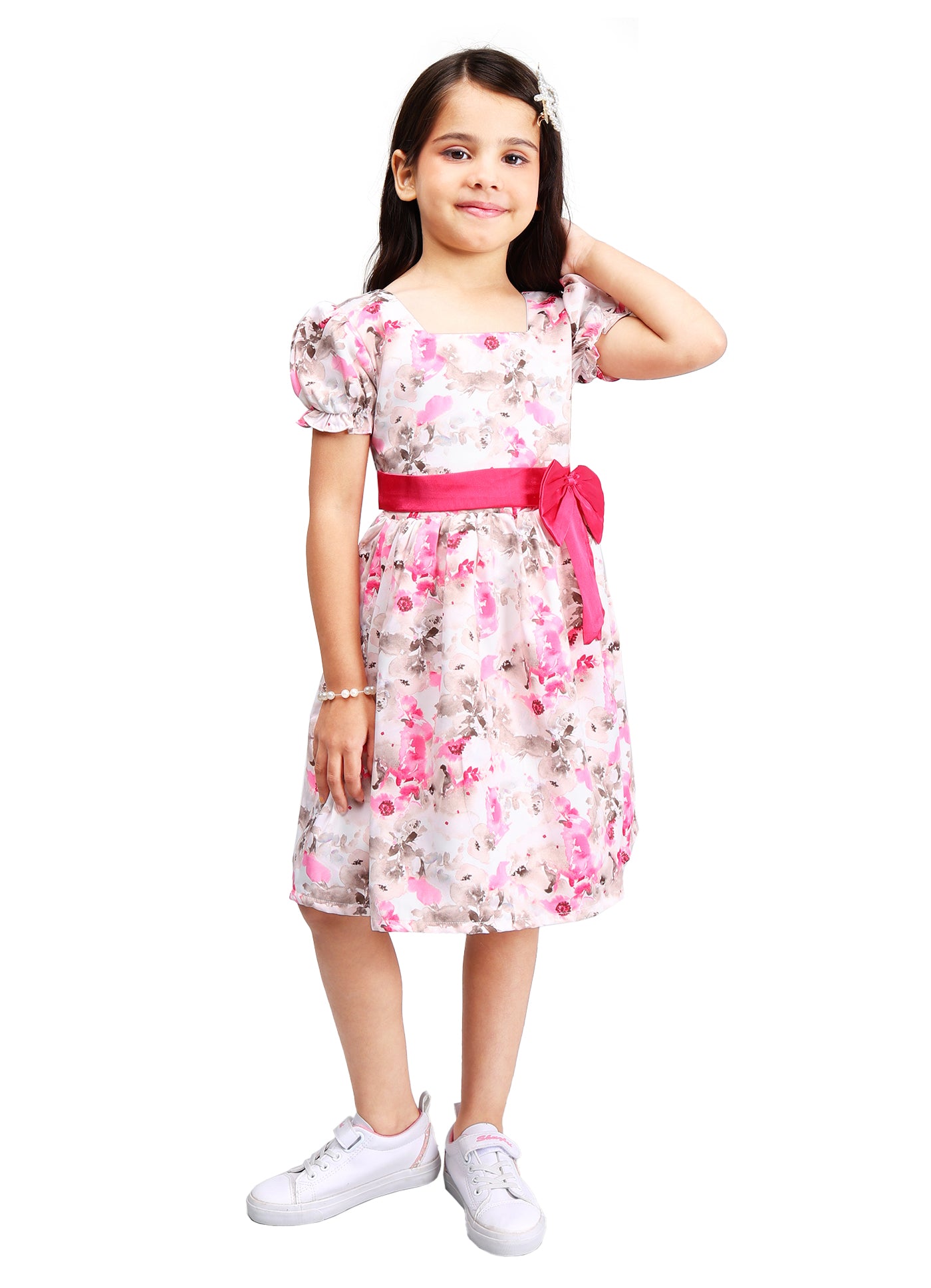 Charming Digital Print Frock