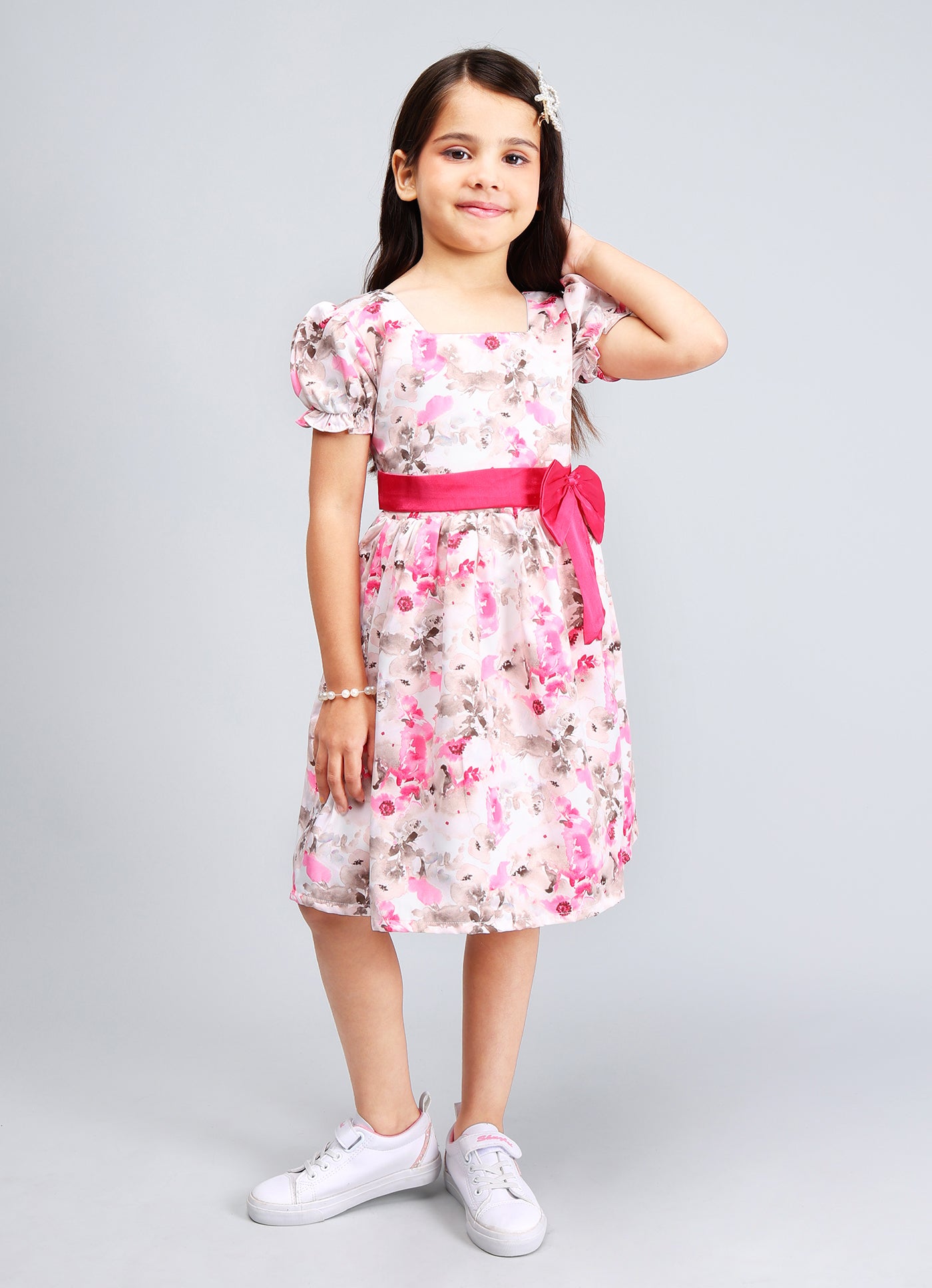 Charming Digital Print Frock