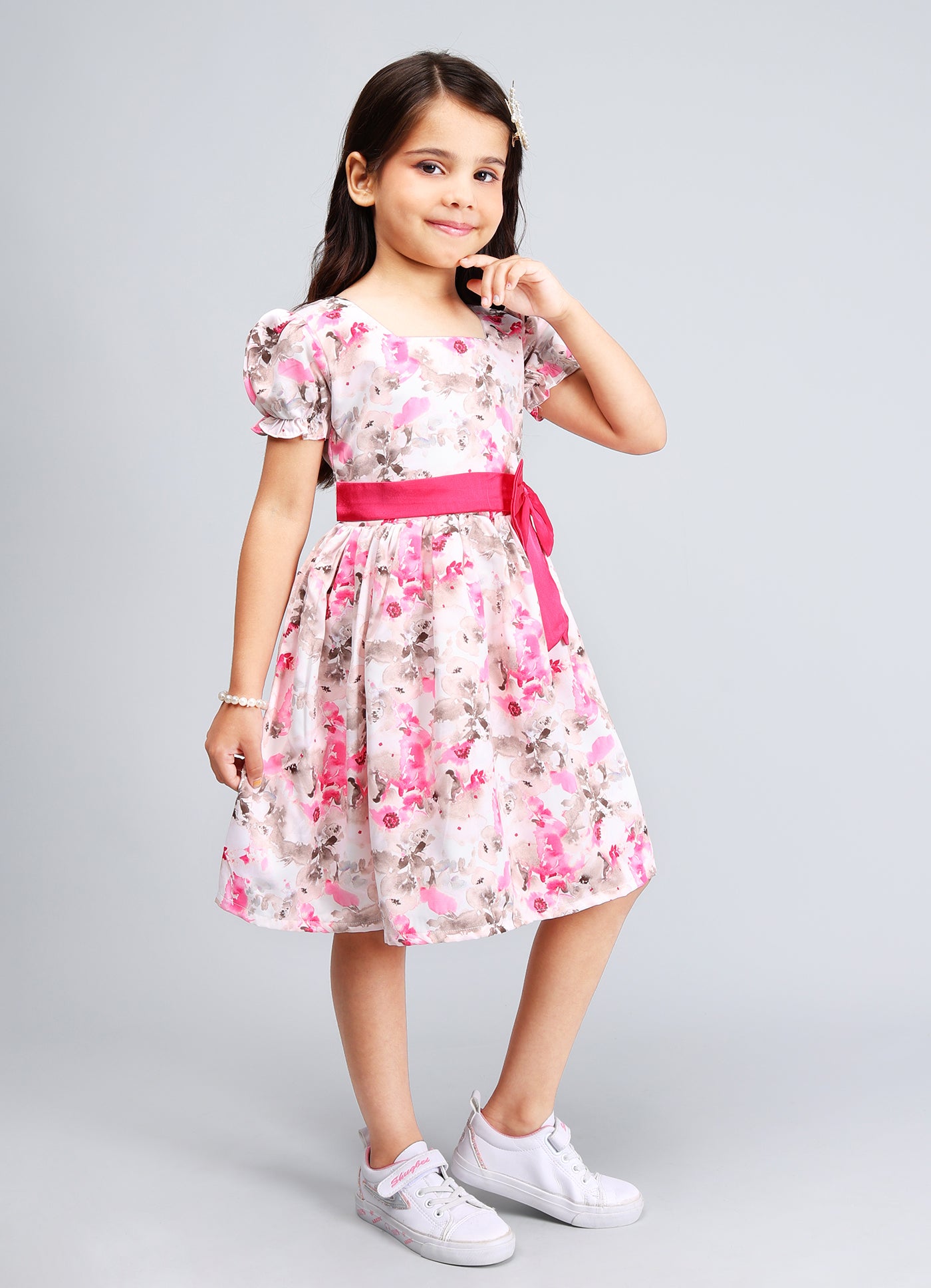 Charming Digital Print Frock