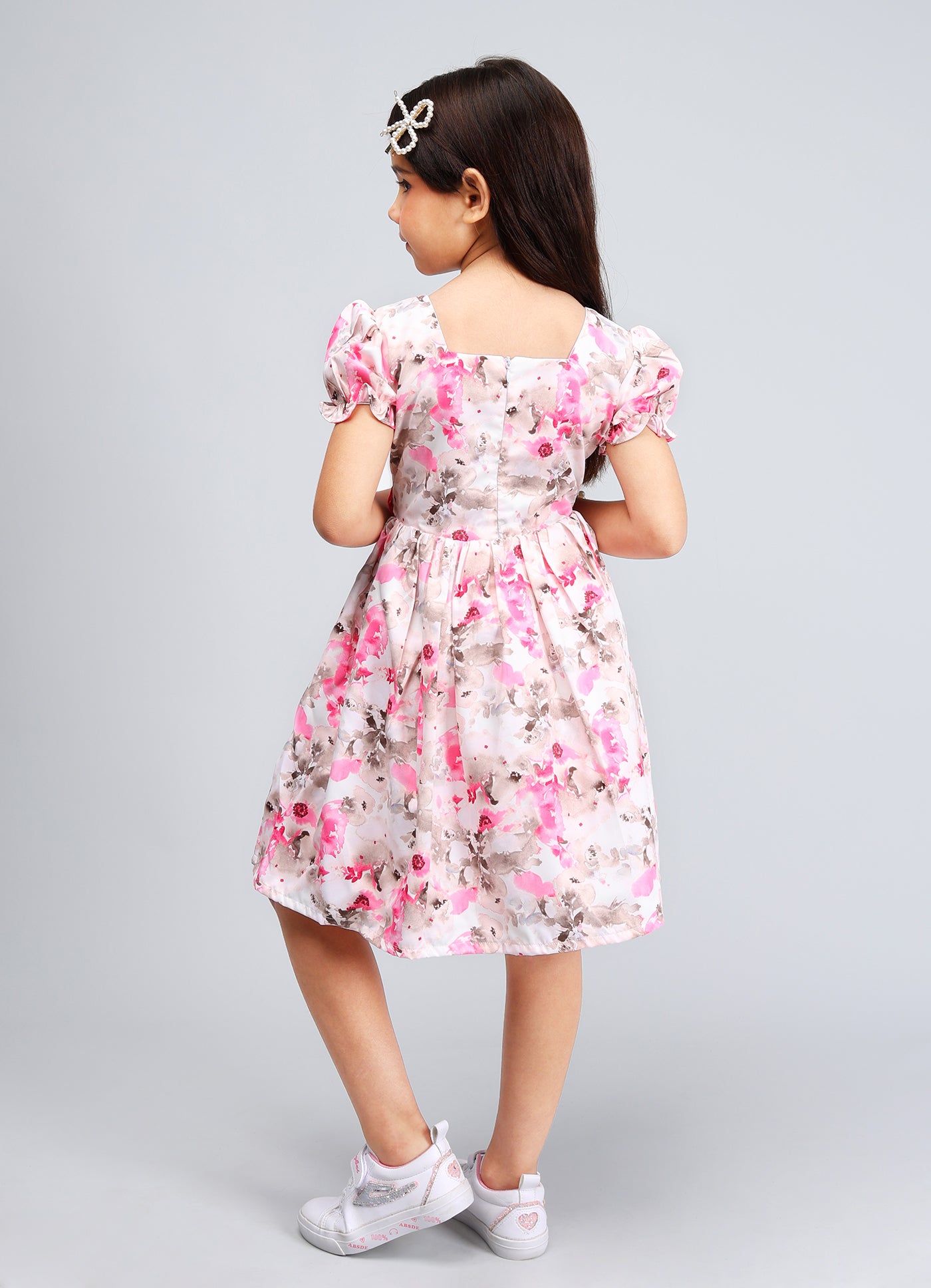 Charming Digital Print Frock