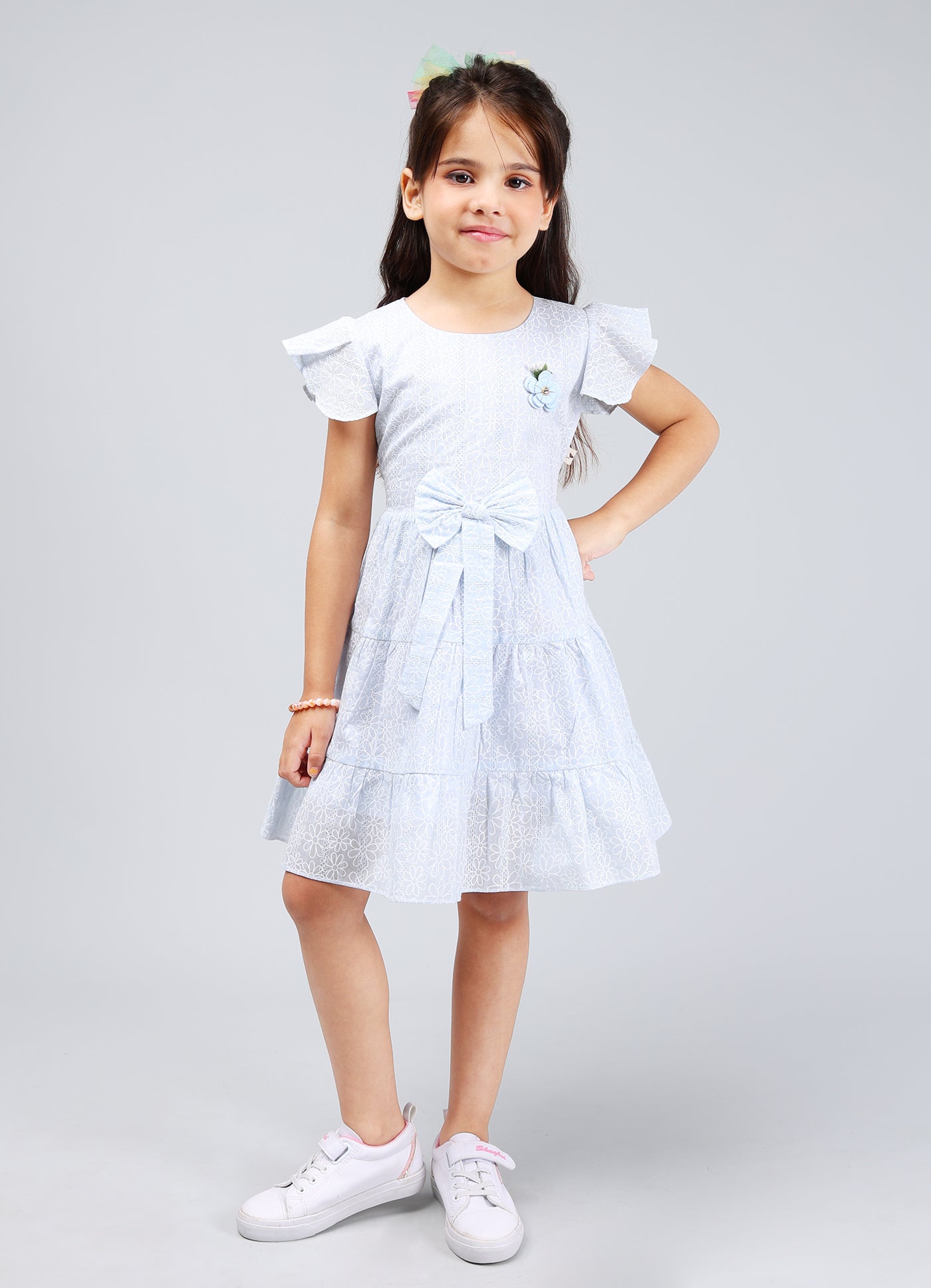Lino Print Delight Frock