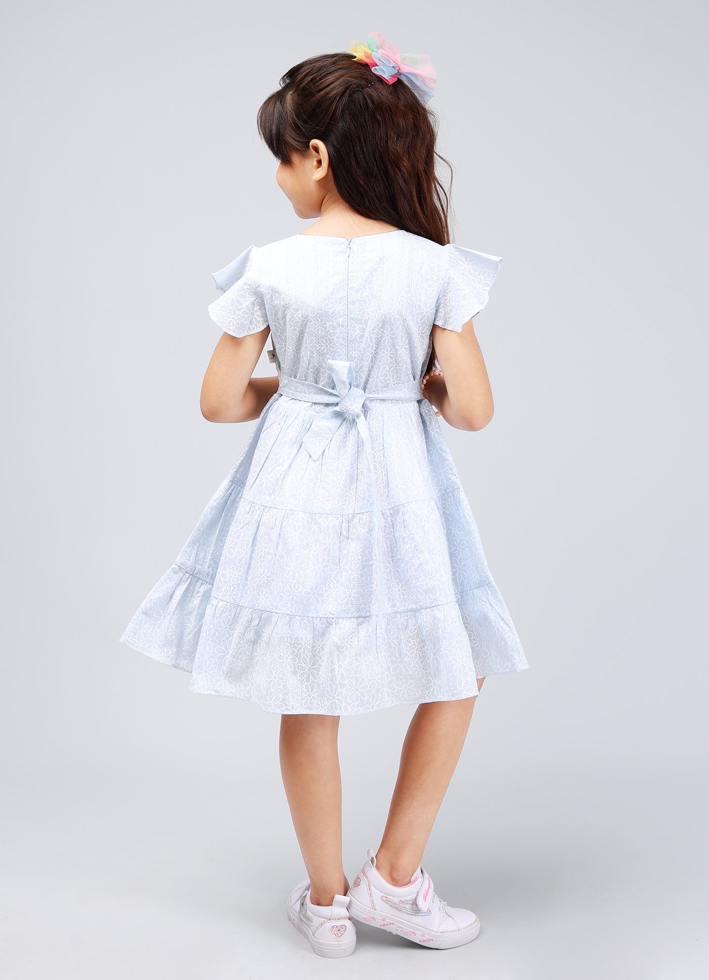 Lino Print Delight Frock