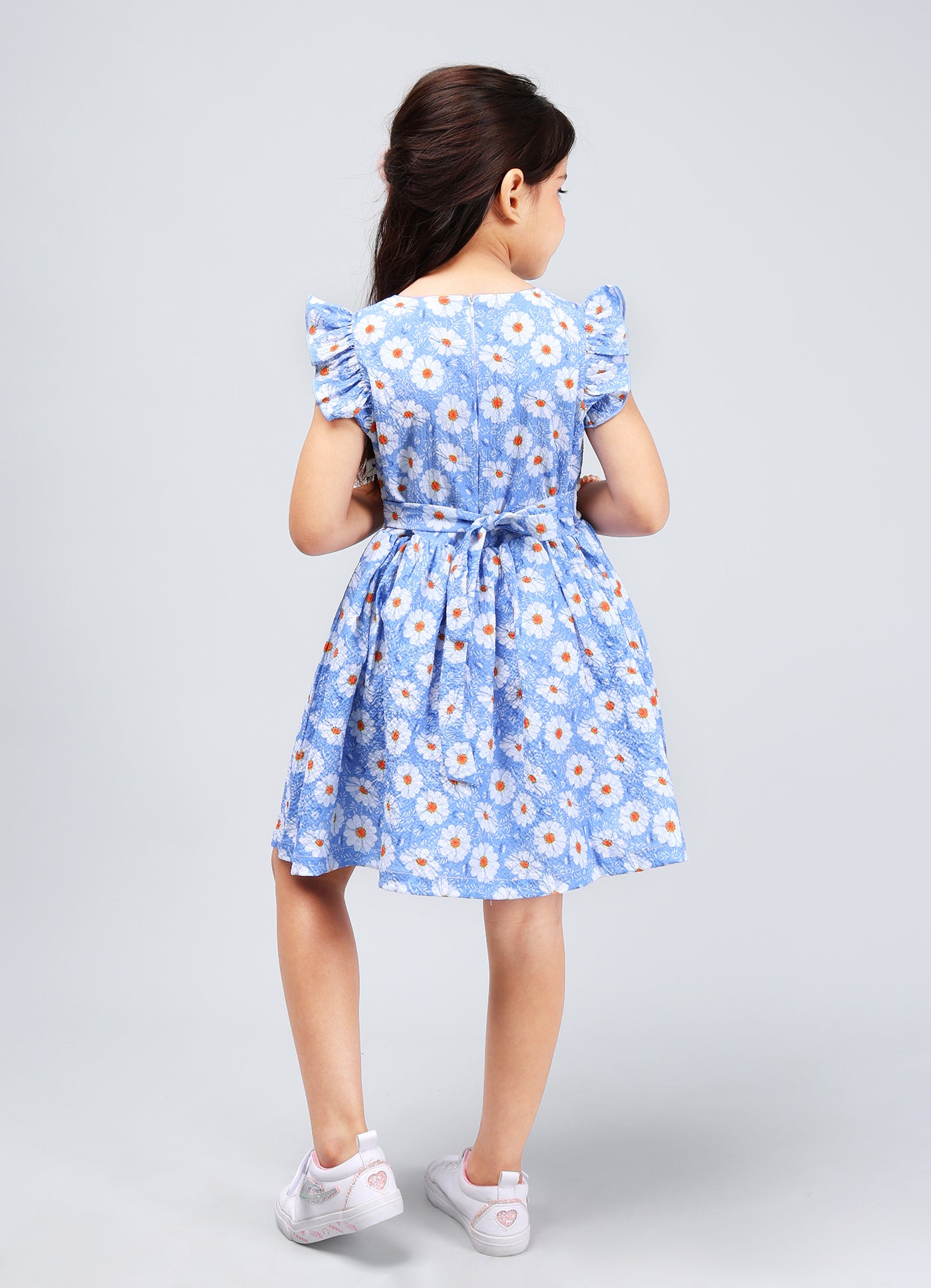 Elegant Frock with Belt