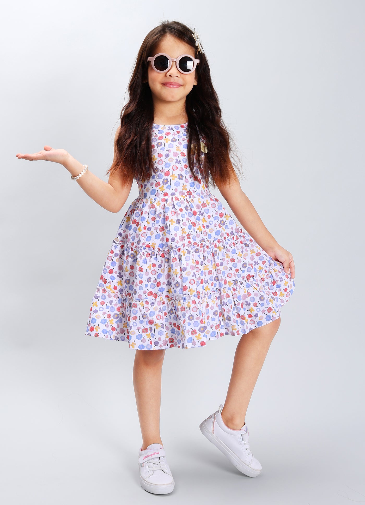 Multi-Style Print Dress