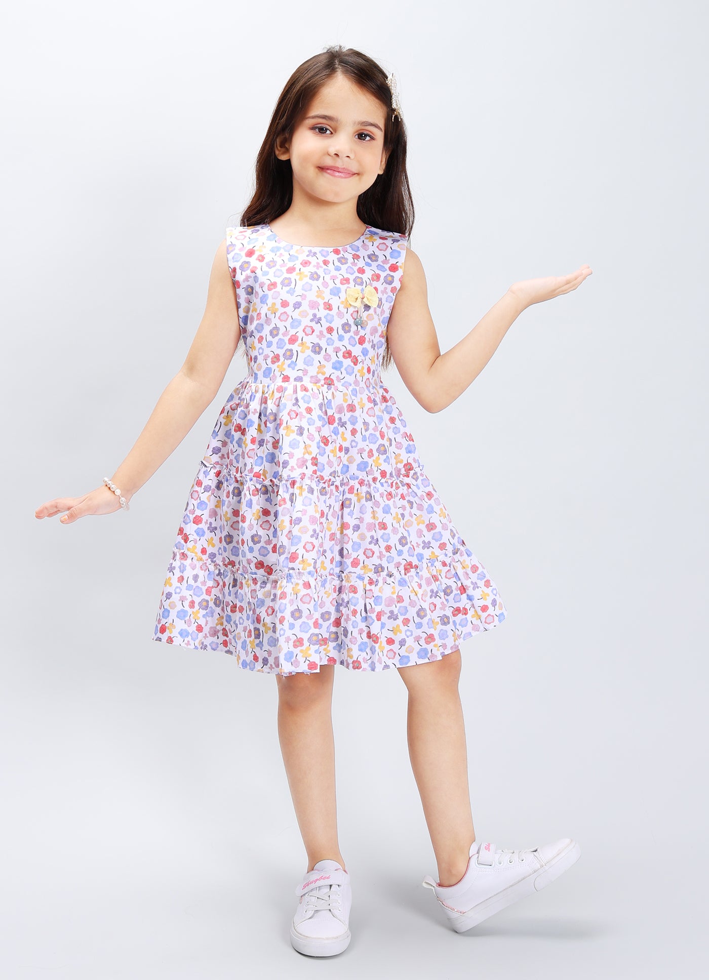 Multi-Style Print Dress