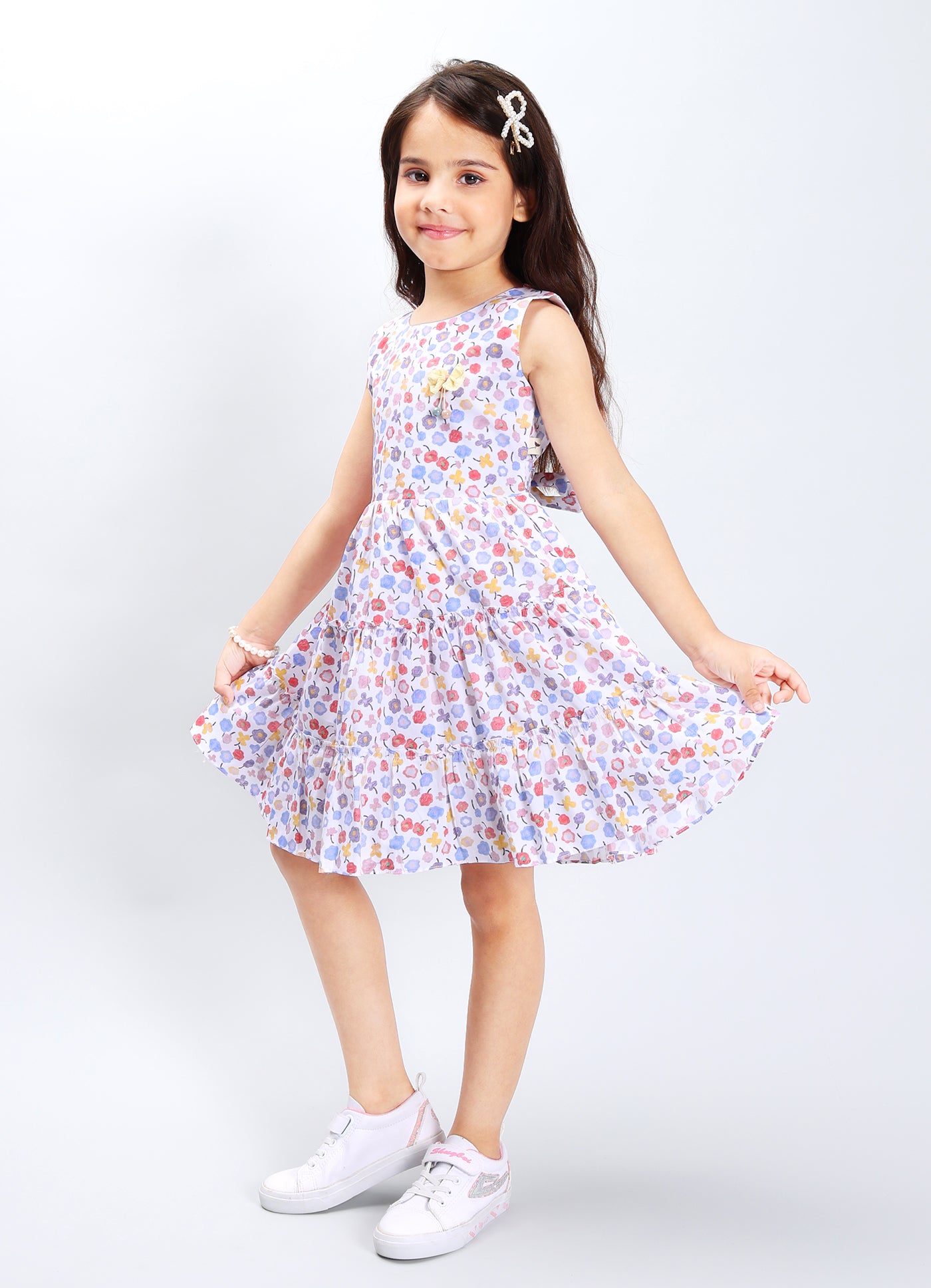 Multi-Style Print Dress