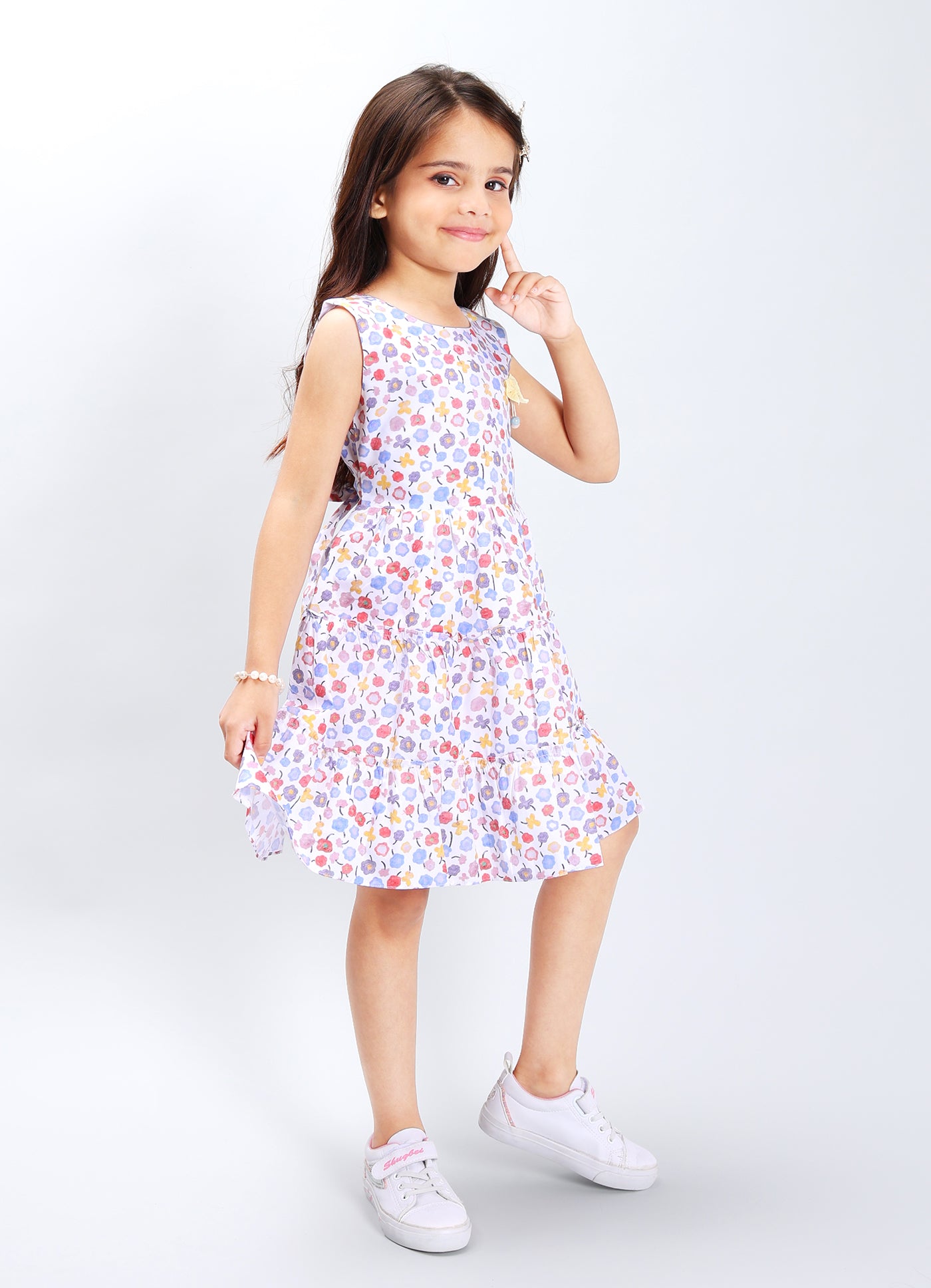 Multi-Style Print Dress