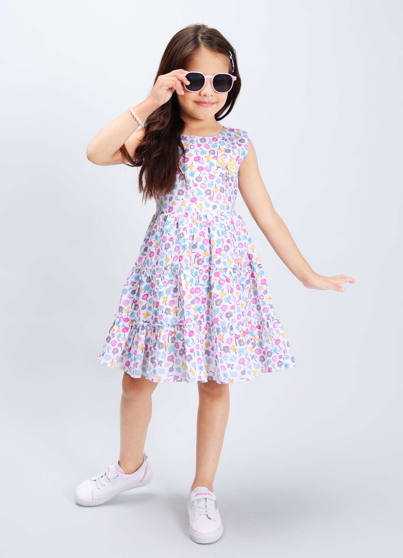 Multi-Style Print Dress