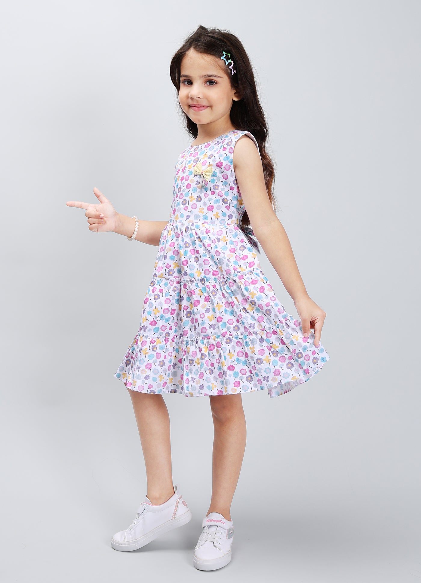 Multi-Style Print Dress
