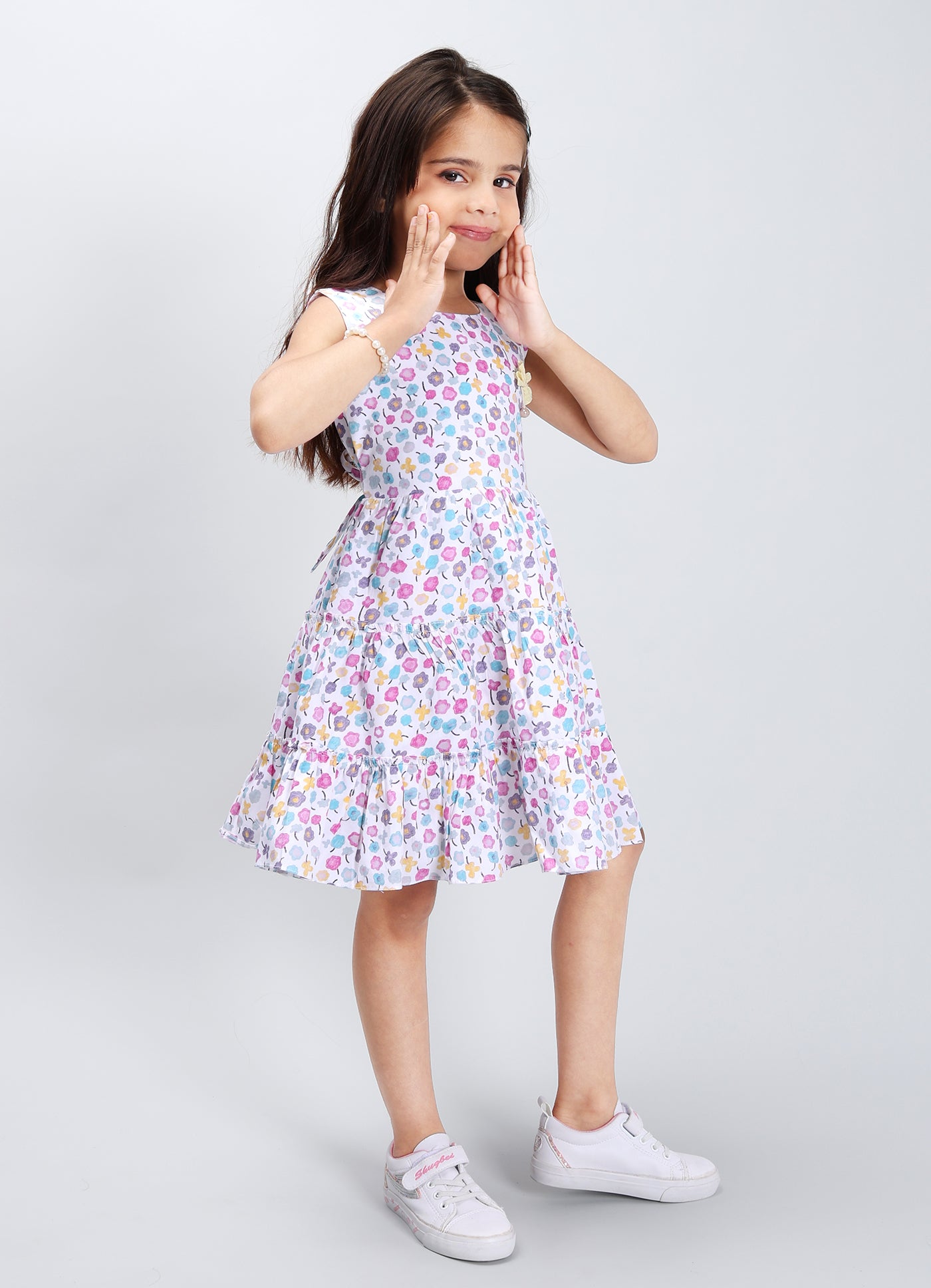 Multi-Style Print Dress