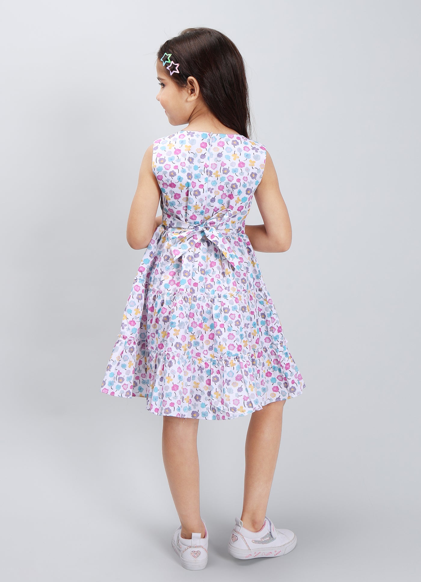 Multi-Style Print Dress