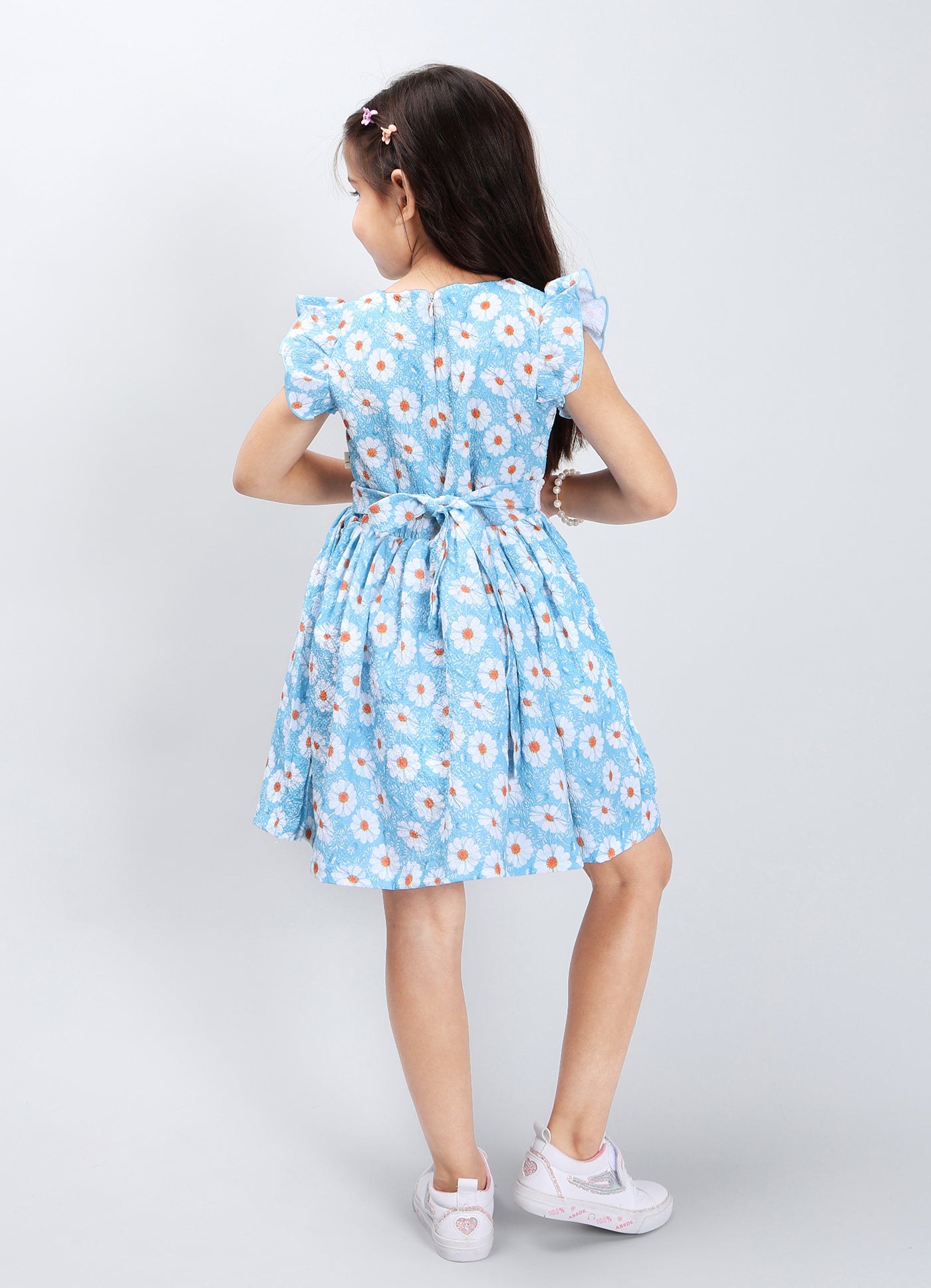Elegant Frock with Belt