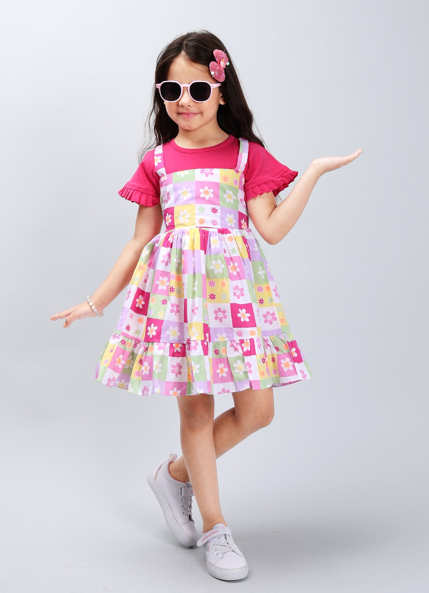 Dungaree Delight Frock