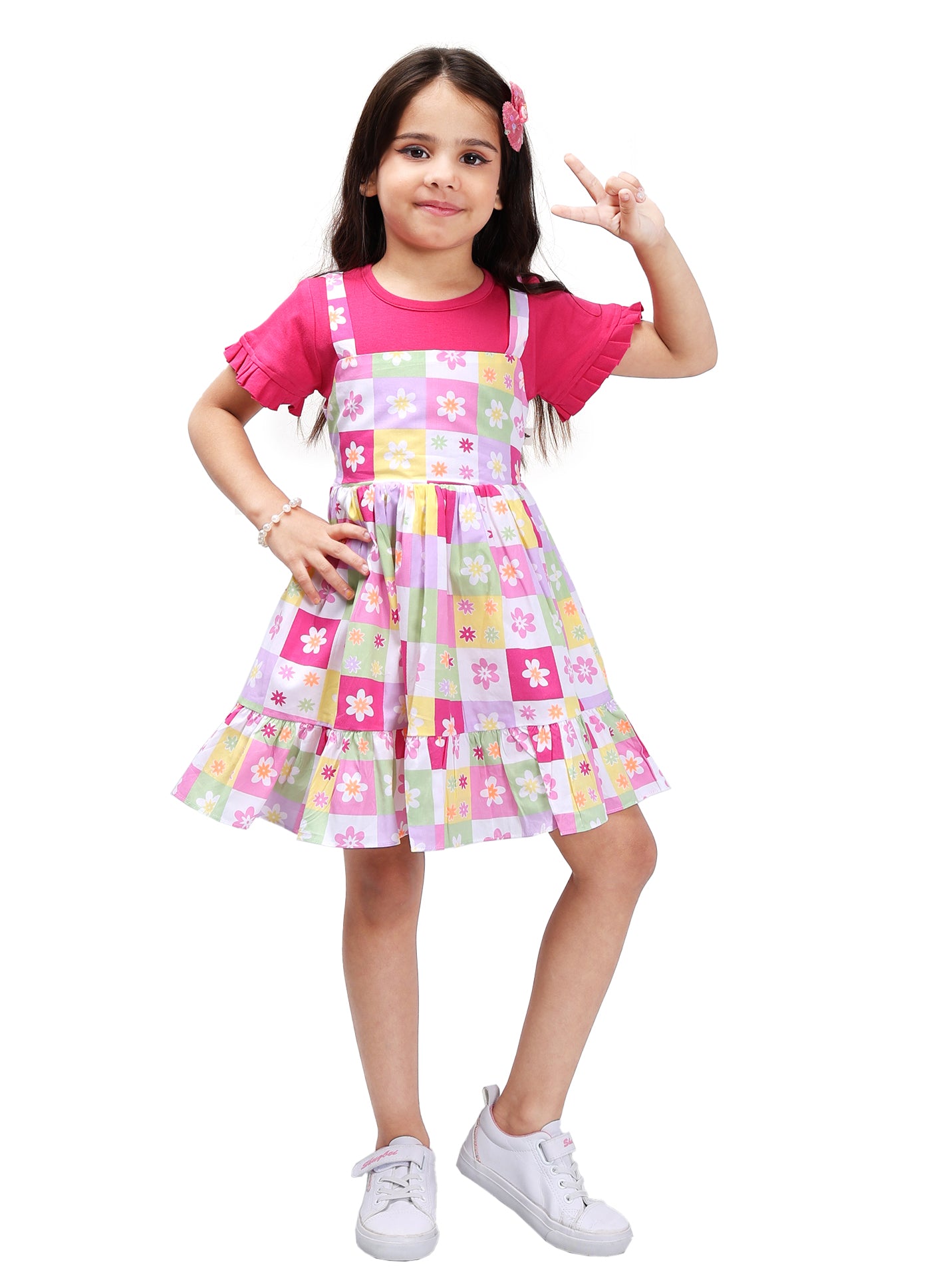 Dungaree Delight Frock