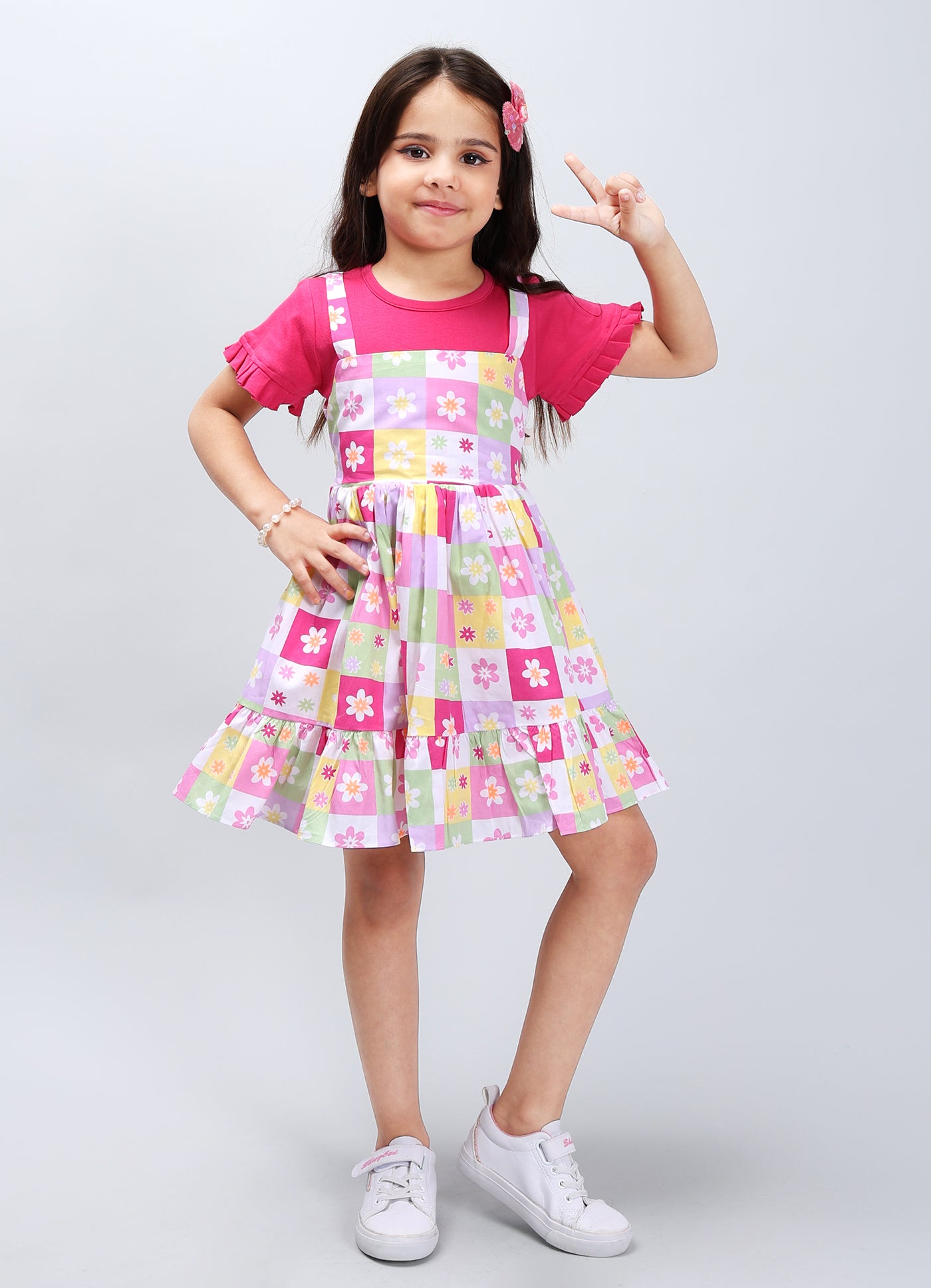 Dungaree Delight Frock