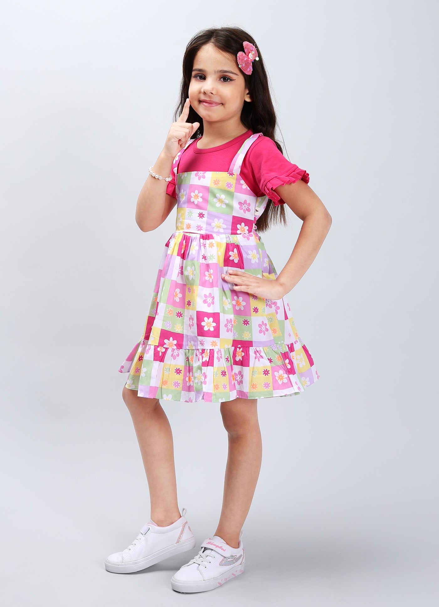 Dungaree Delight Frock