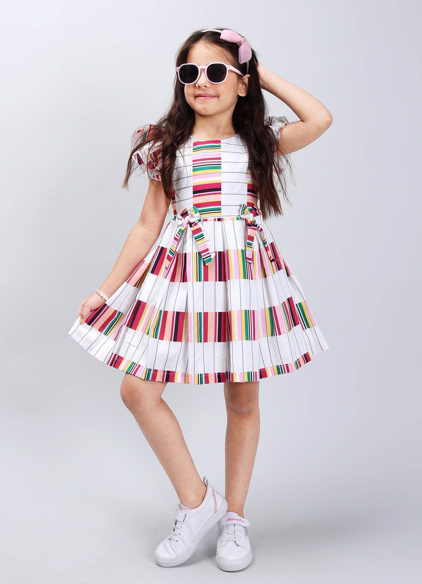 Breathable Solid Color Frock