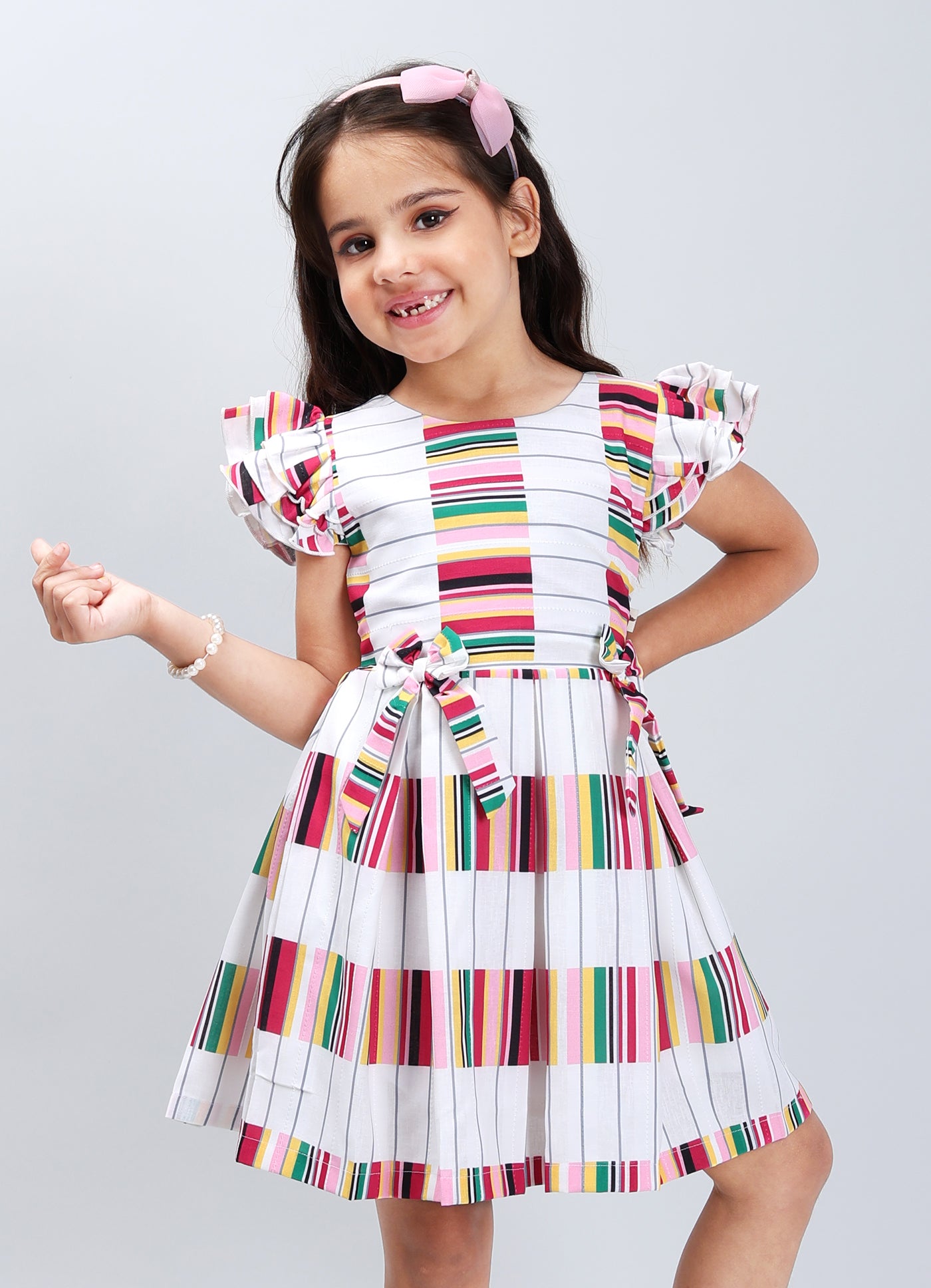 Breathable Solid Color Frock