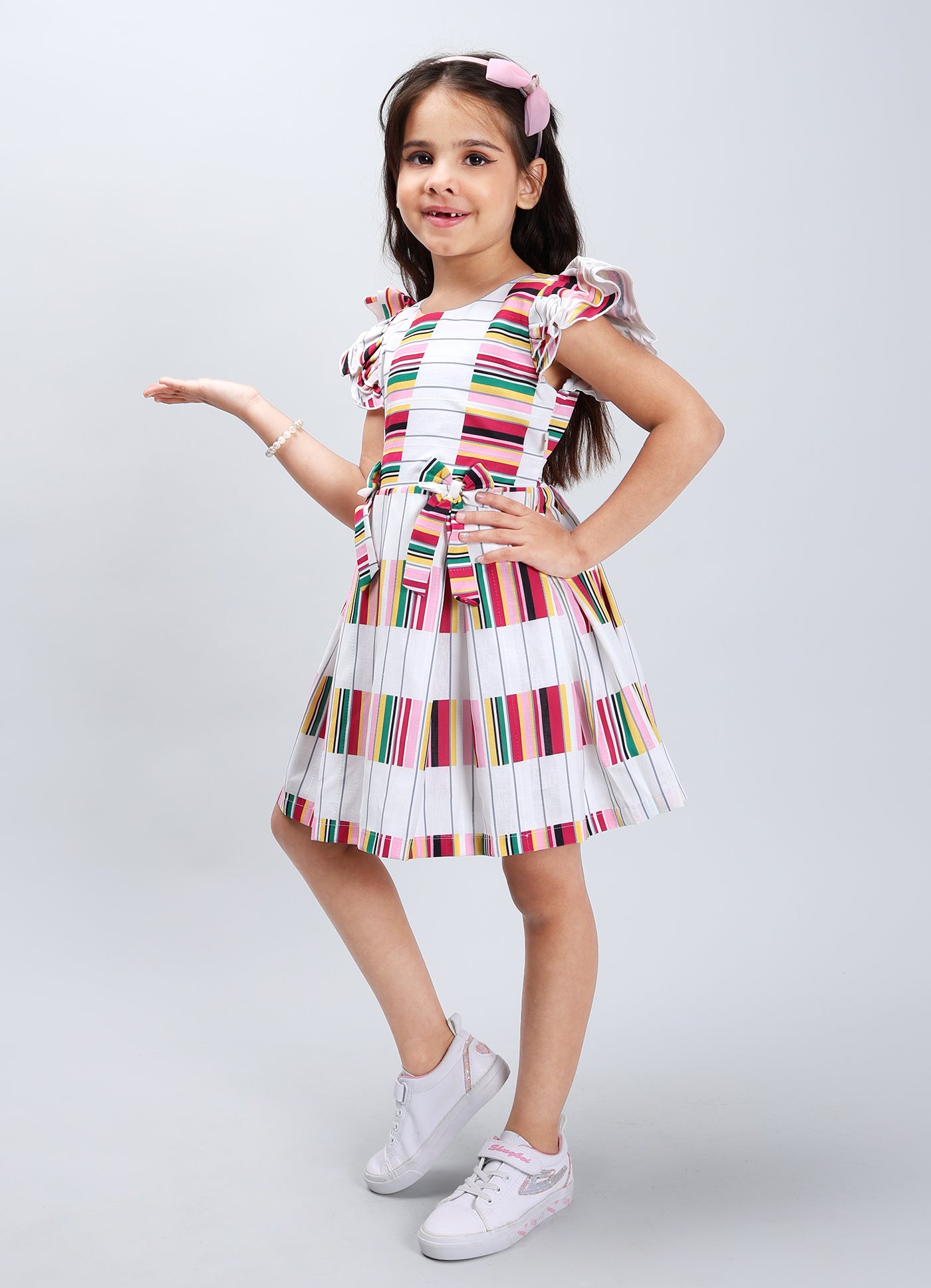 Breathable Solid Color Frock