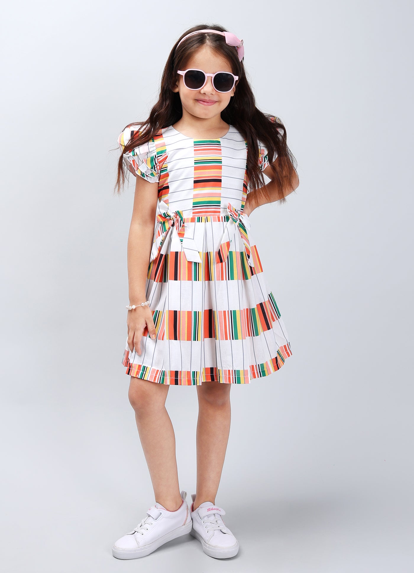 Breathable Solid Color Frock