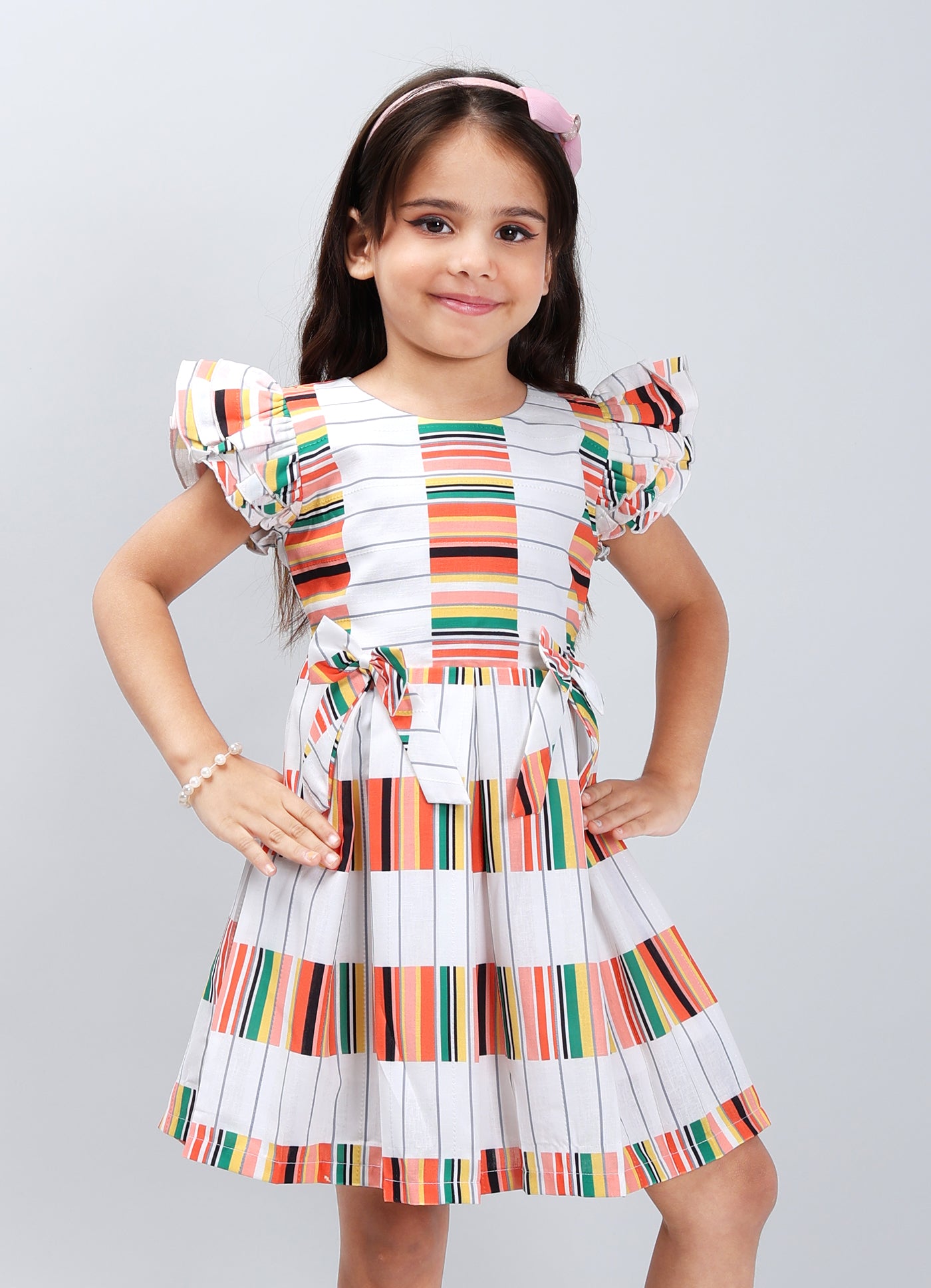 Breathable Solid Color Frock