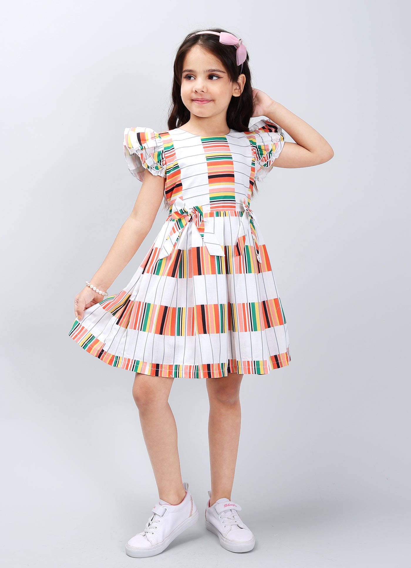 Breathable Solid Color Frock