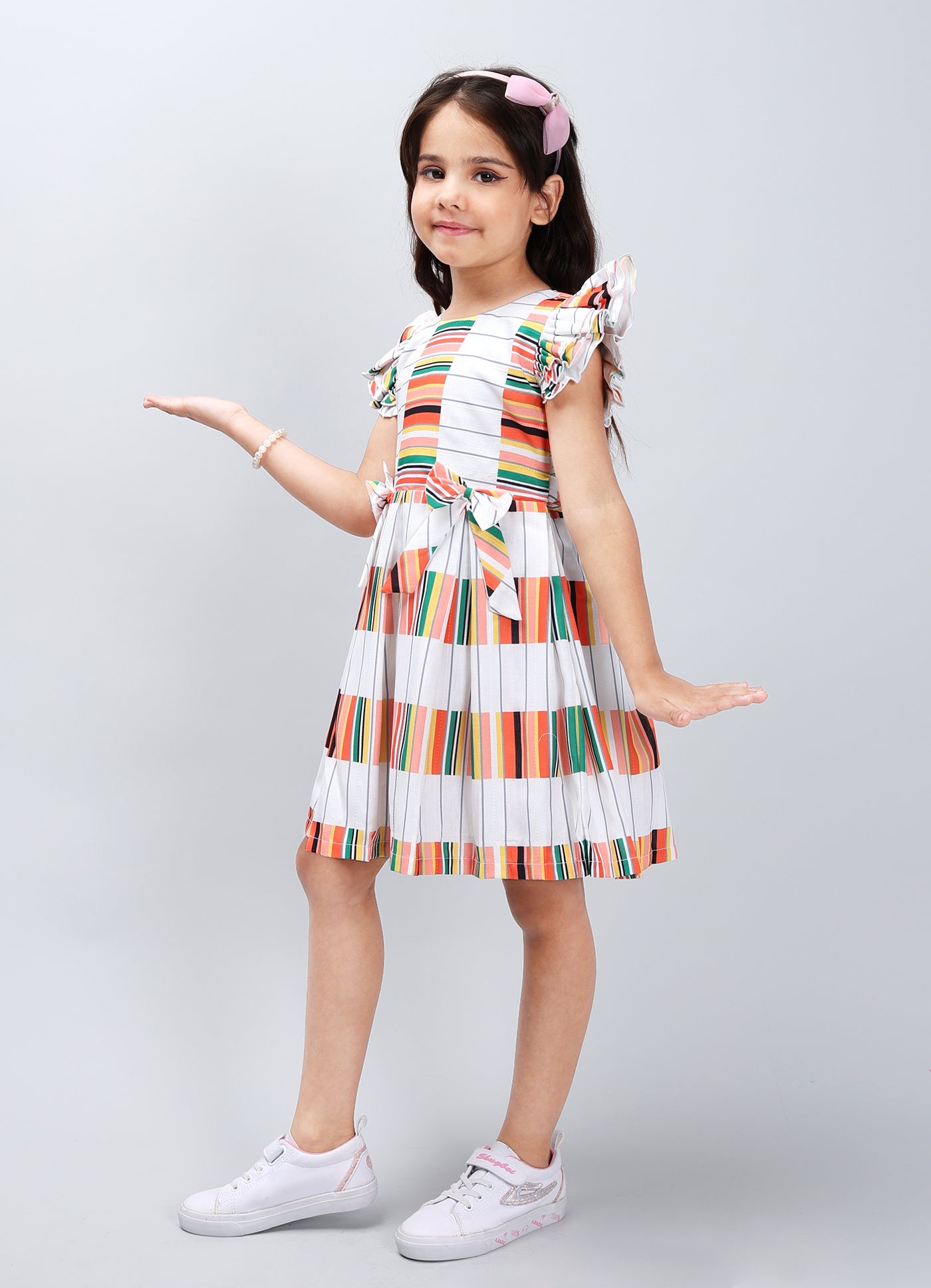 Breathable Solid Color Frock