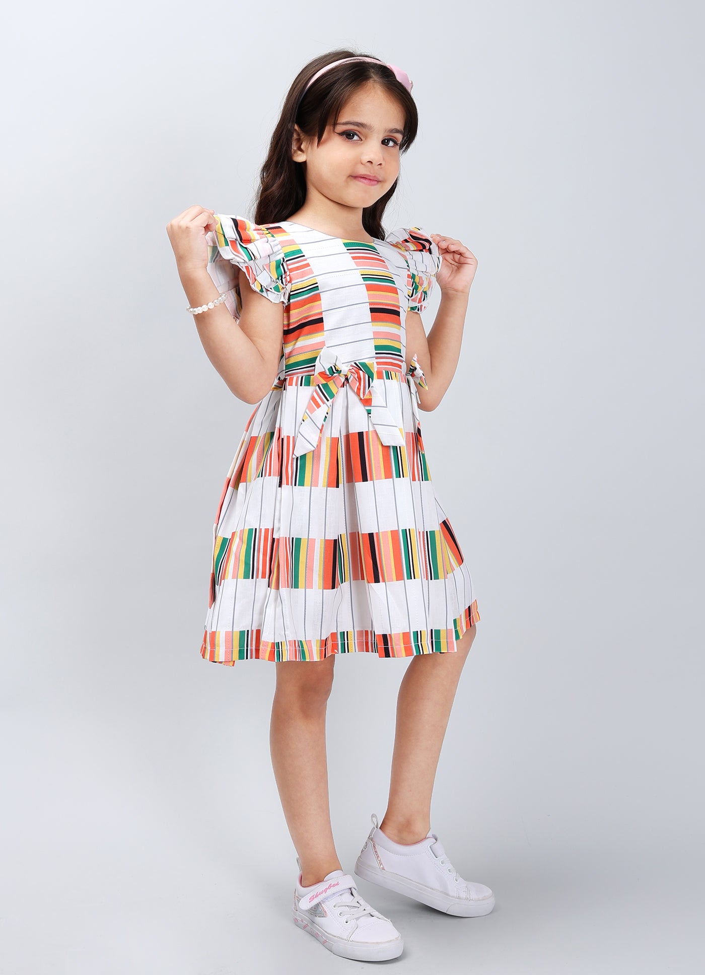 Breathable Solid Color Frock