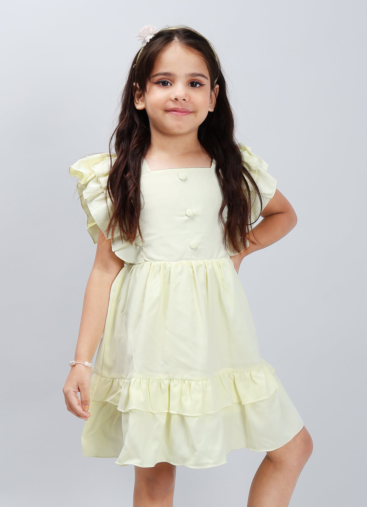 Solid Color Delight Frock