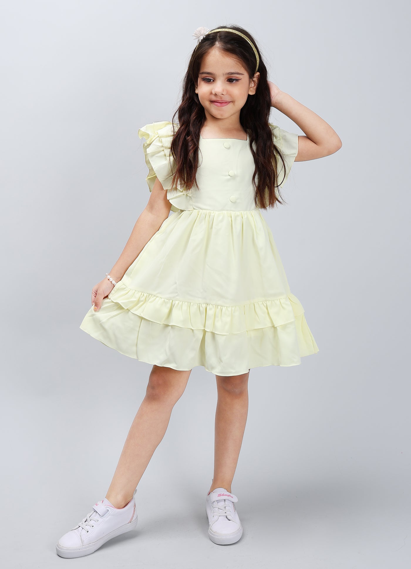 Solid Color Delight Frock