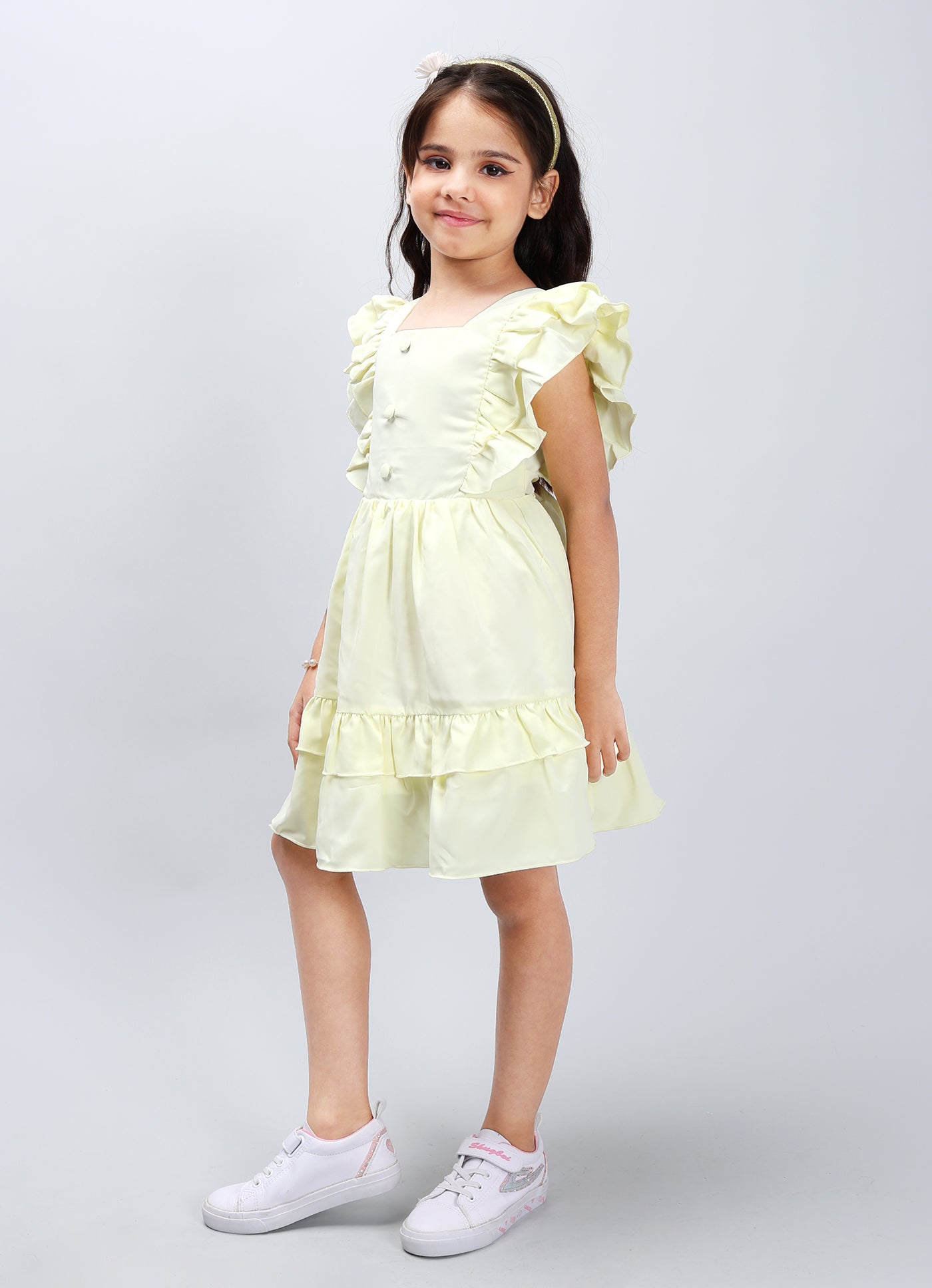Solid Color Delight Frock