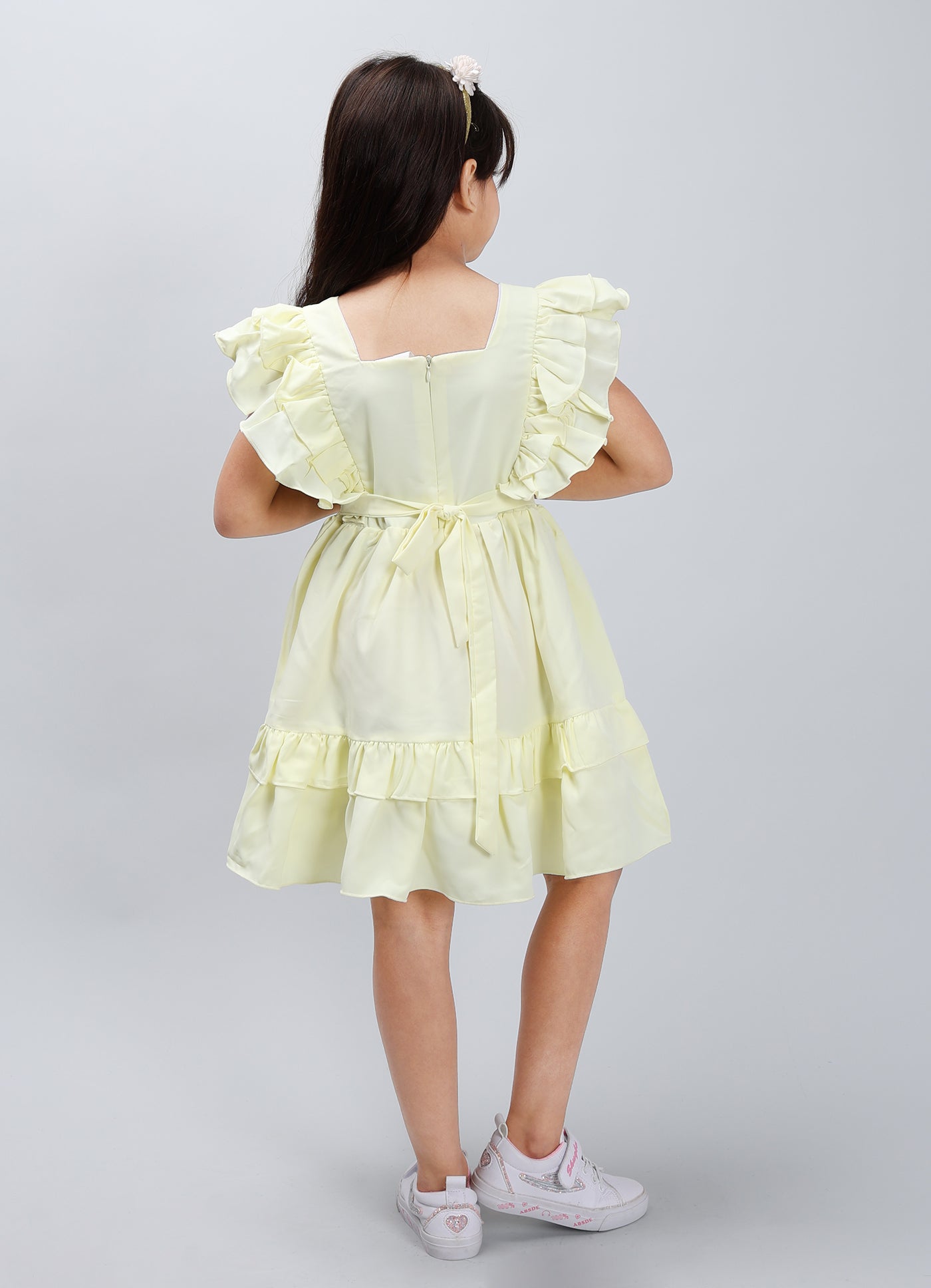 Solid Color Delight Frock