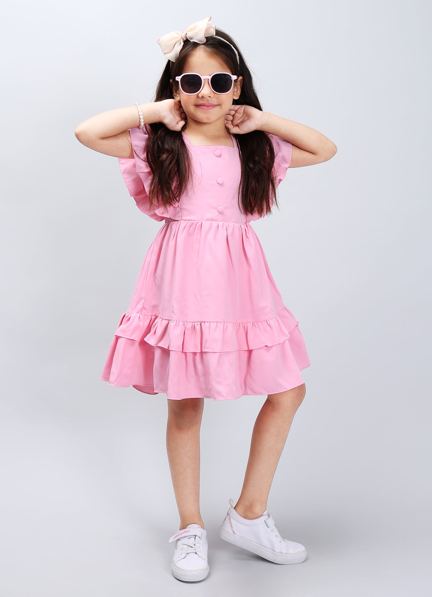 Solid Color Delight Frock