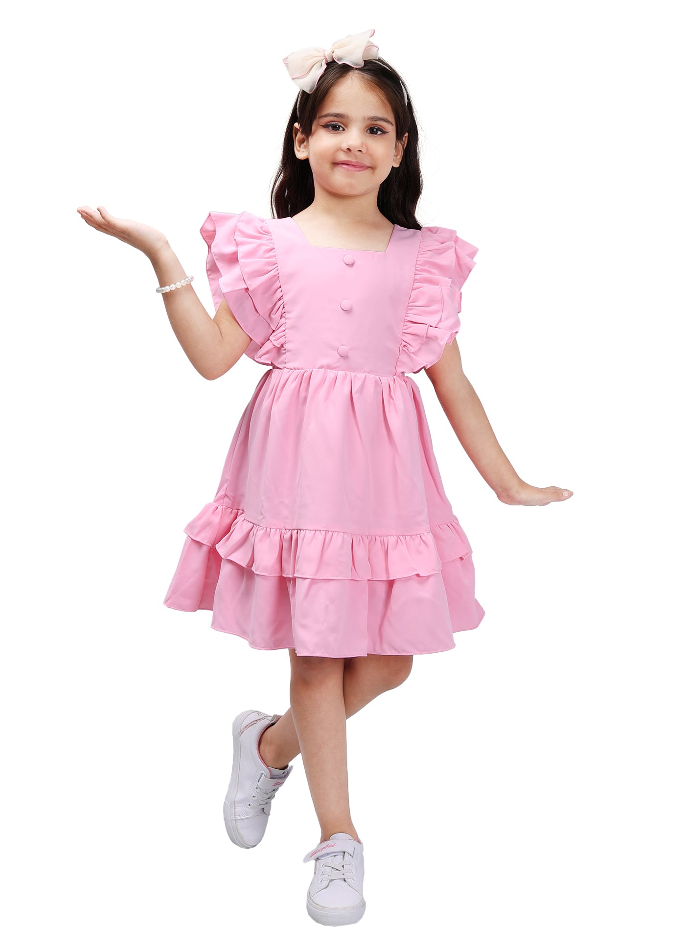 Solid Color Delight Frock